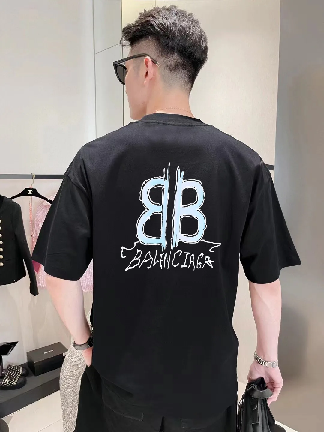 Футболки Мужские Balenciaga 28409