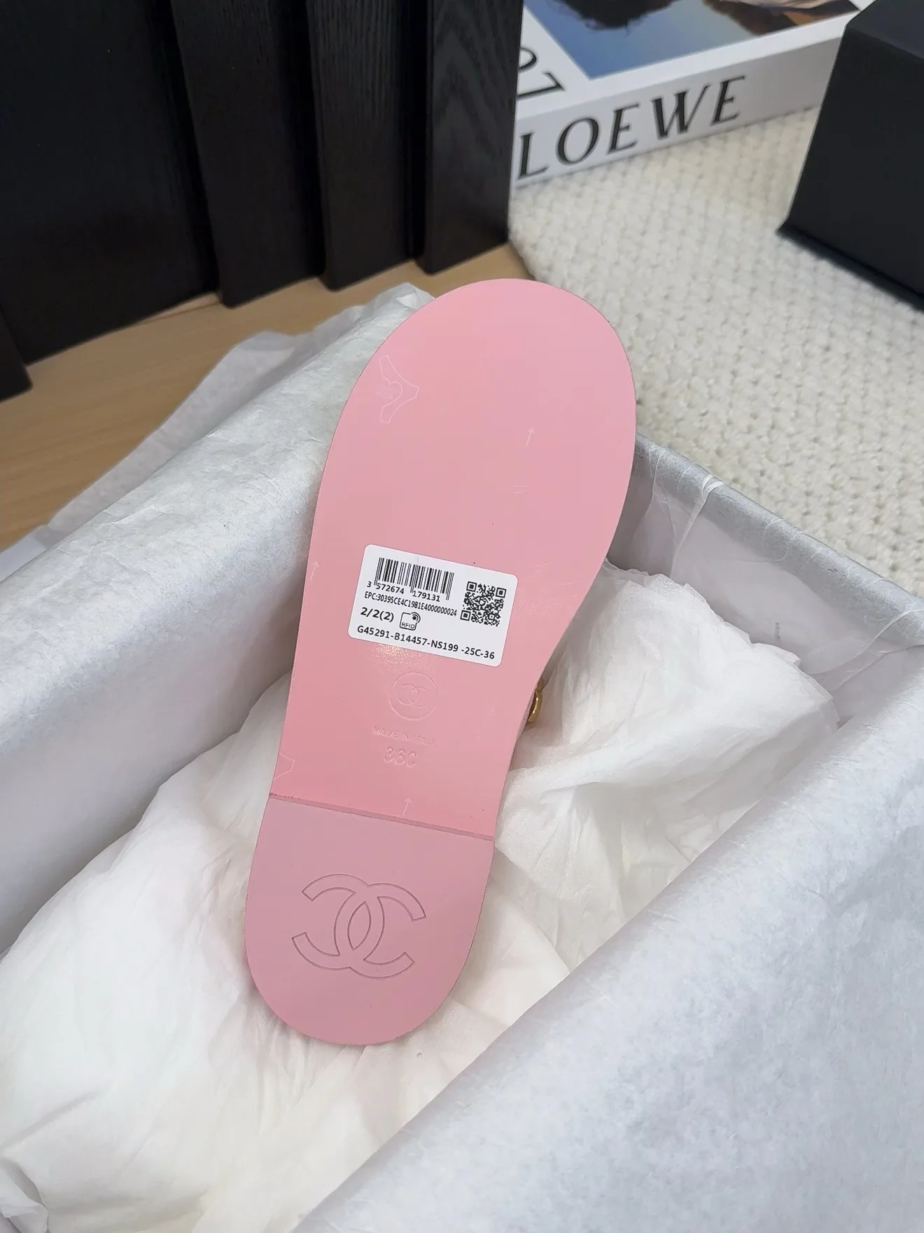 Шлепанцы Женские Chanel 25917