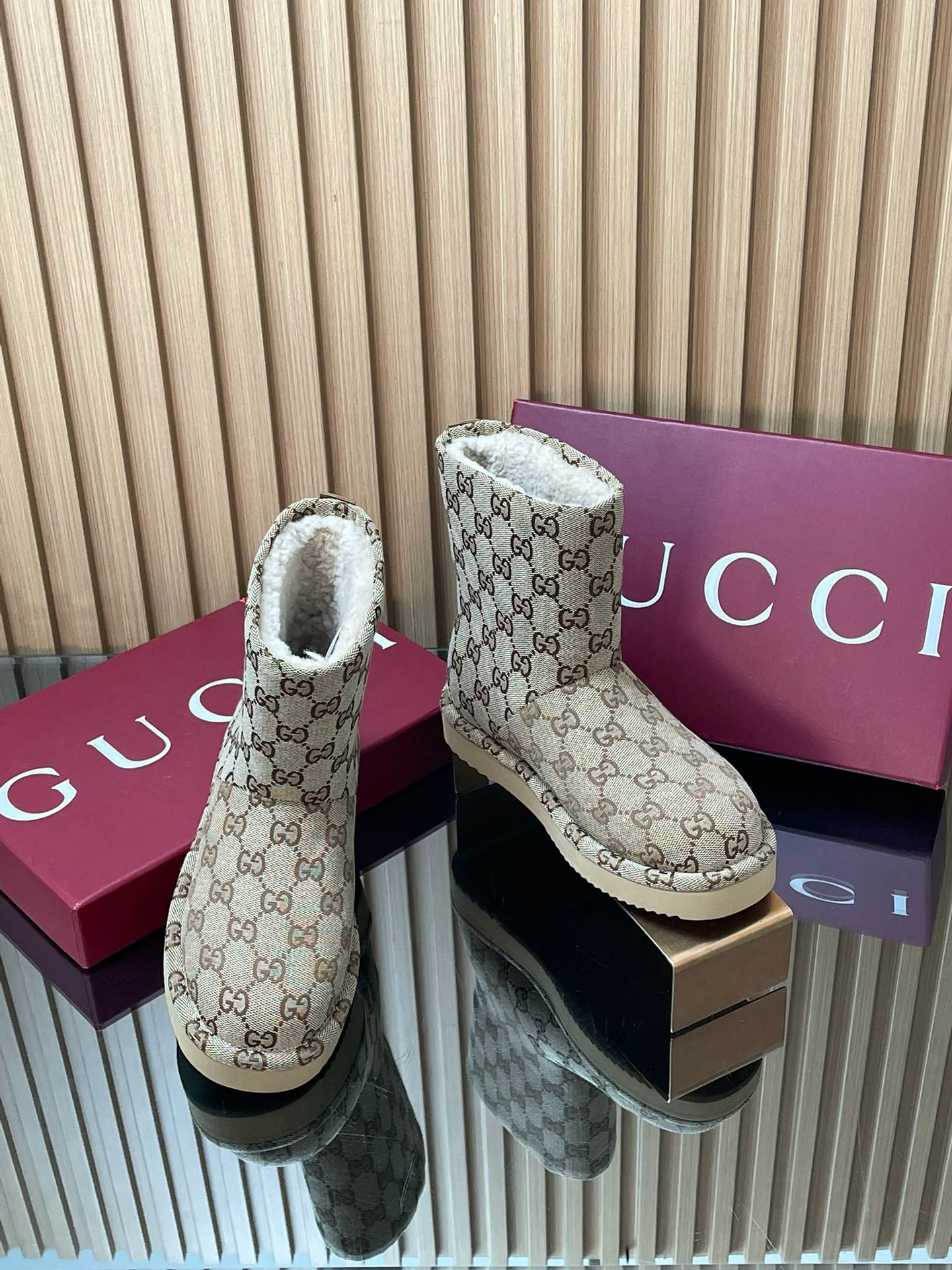 Угги Женские Gucci 575216