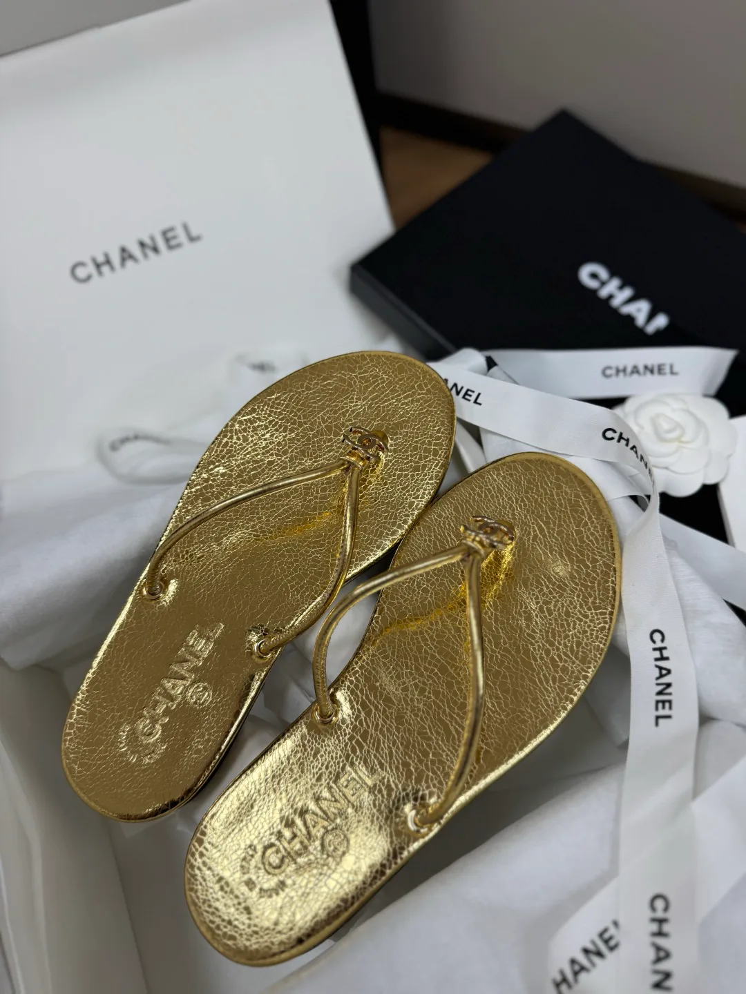 Шлепанцы Женские Chanel 13127297
