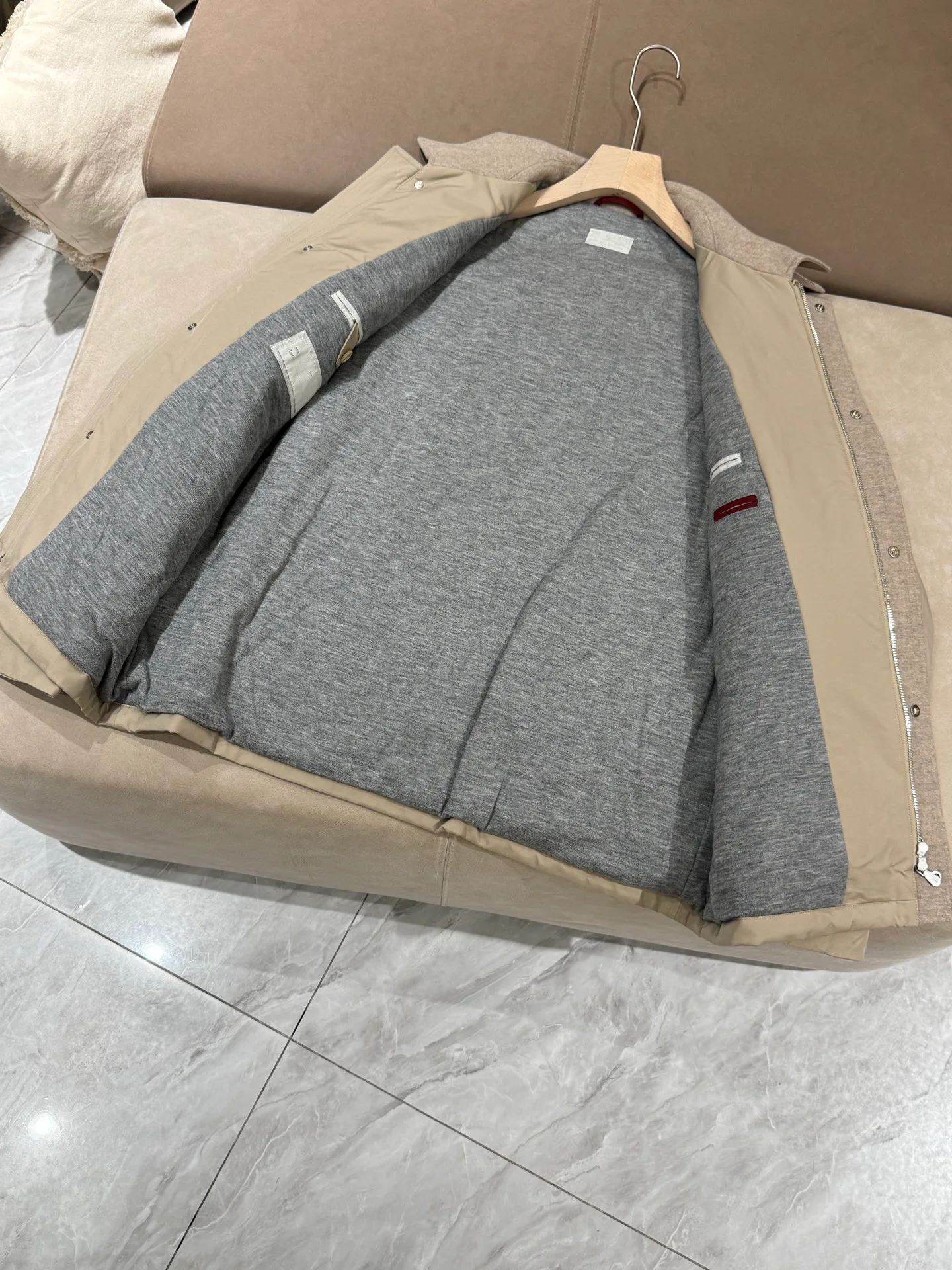 Куртки И Пуховики Мужские Brunello Cucinelli 1146155