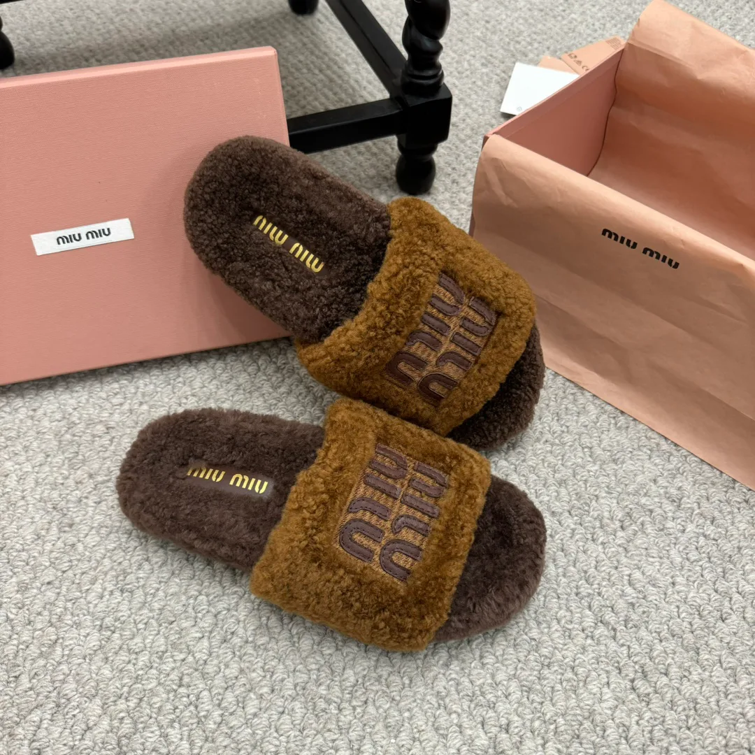 Тапочки Женские Miu Miu 18970649