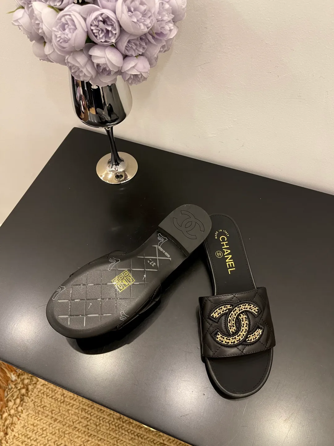 Шлепанцы Женские Chanel 89936