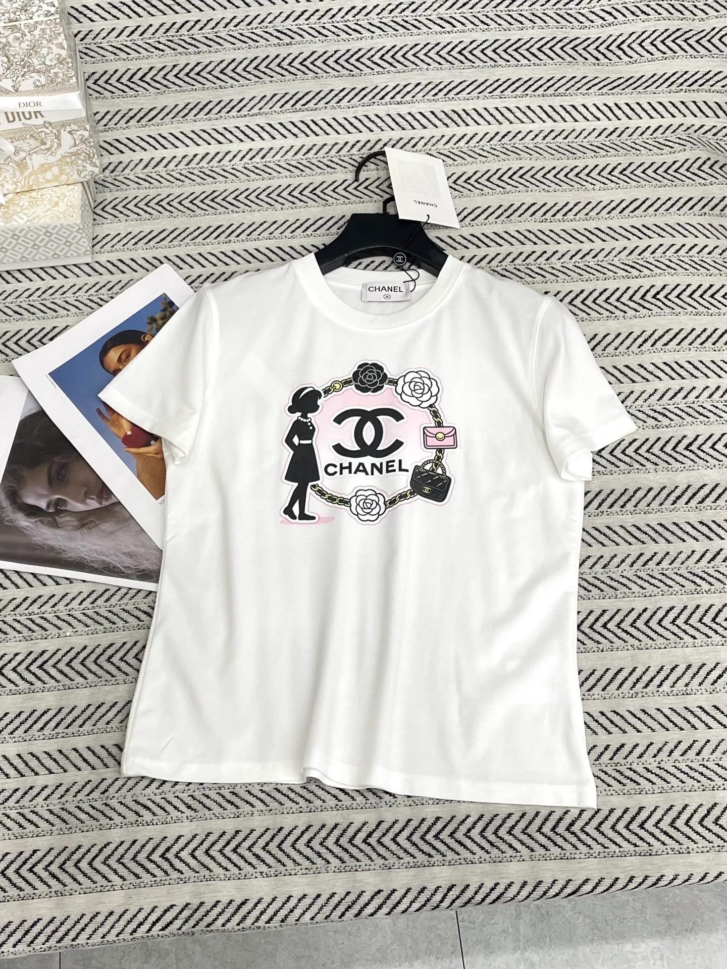 Футболки Женские Chanel 12351338