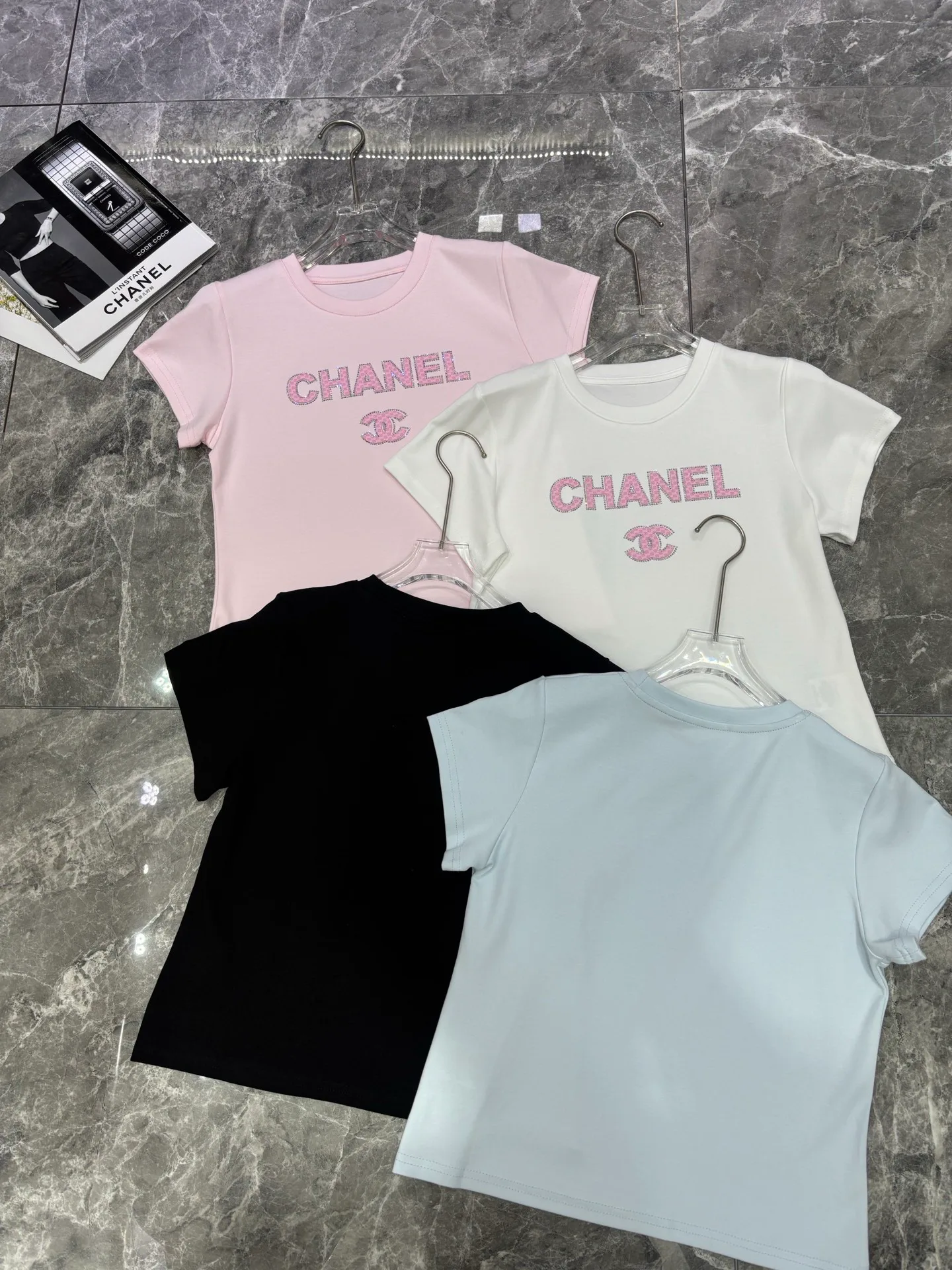 Футболки Женские Chanel 12545777