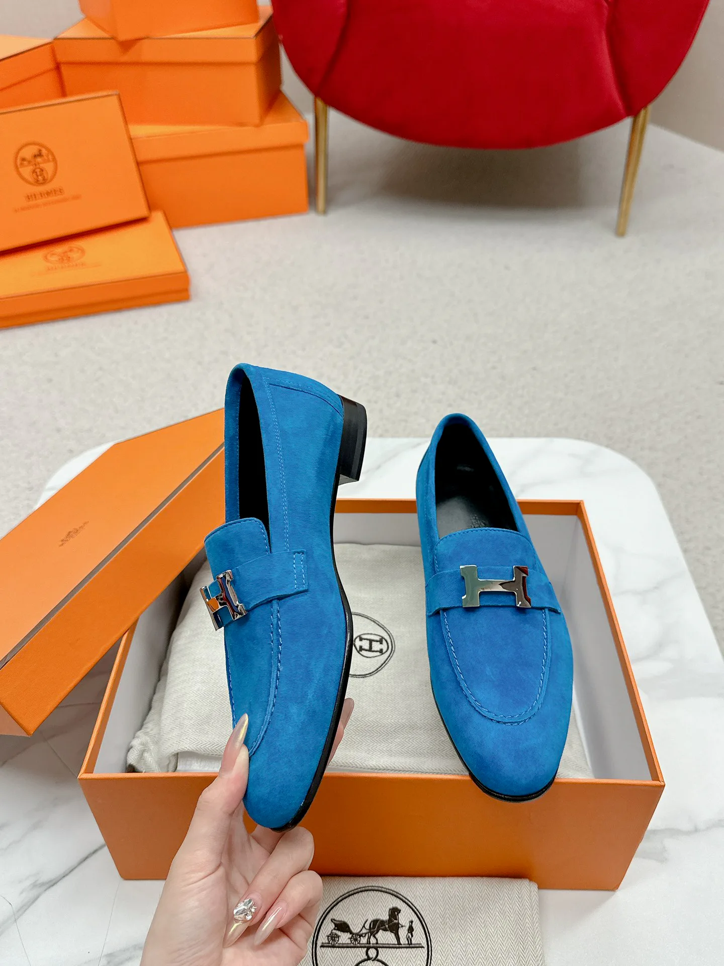 Лоферы И Мокасины Женские Hermes 19736265
