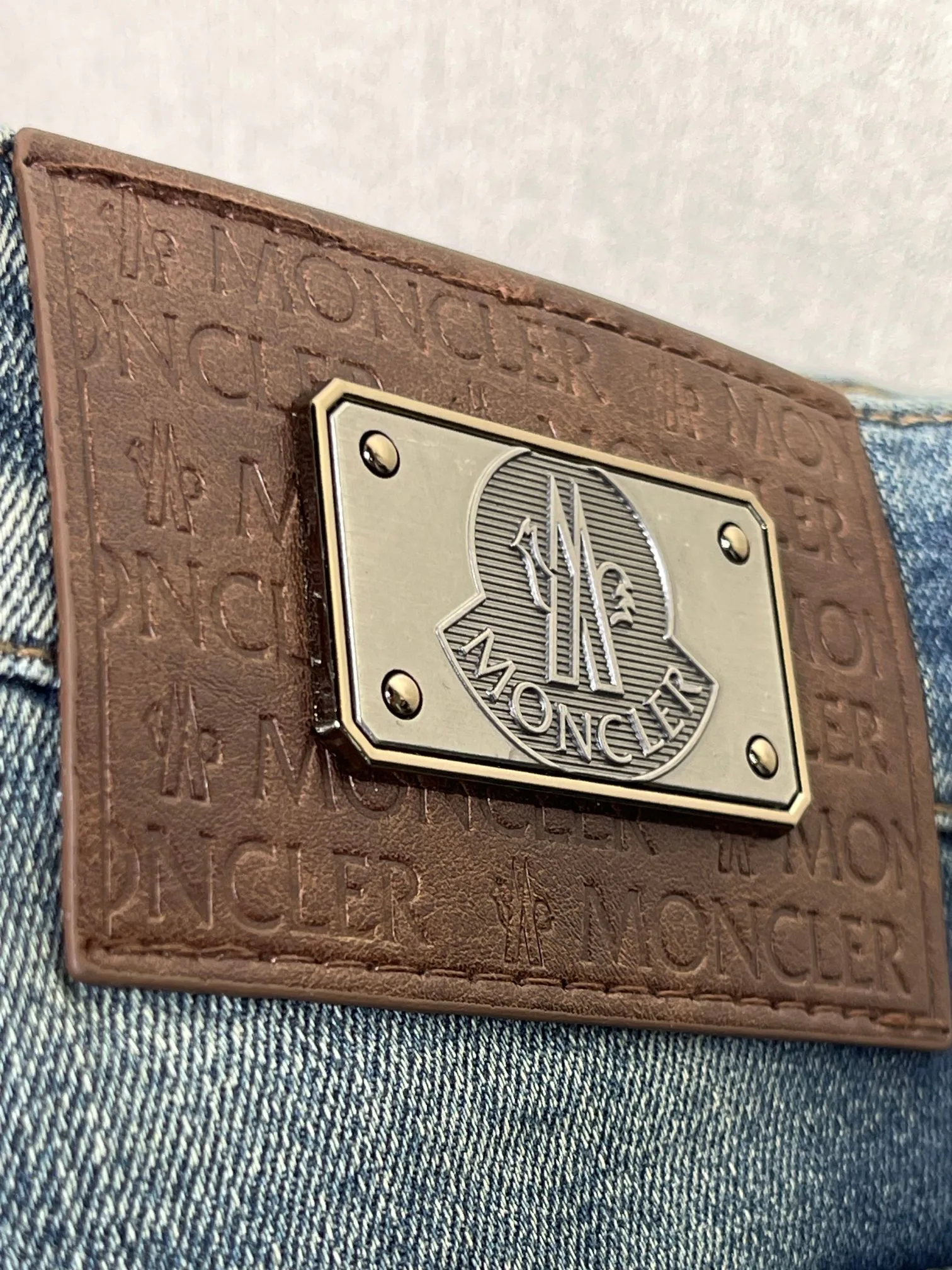 Джинсы Мужские Moncler 12551746