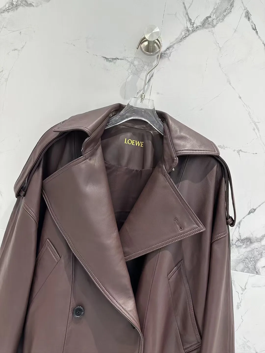 Кожаные Куртки И Дублёнки Женские Loewe 11428995