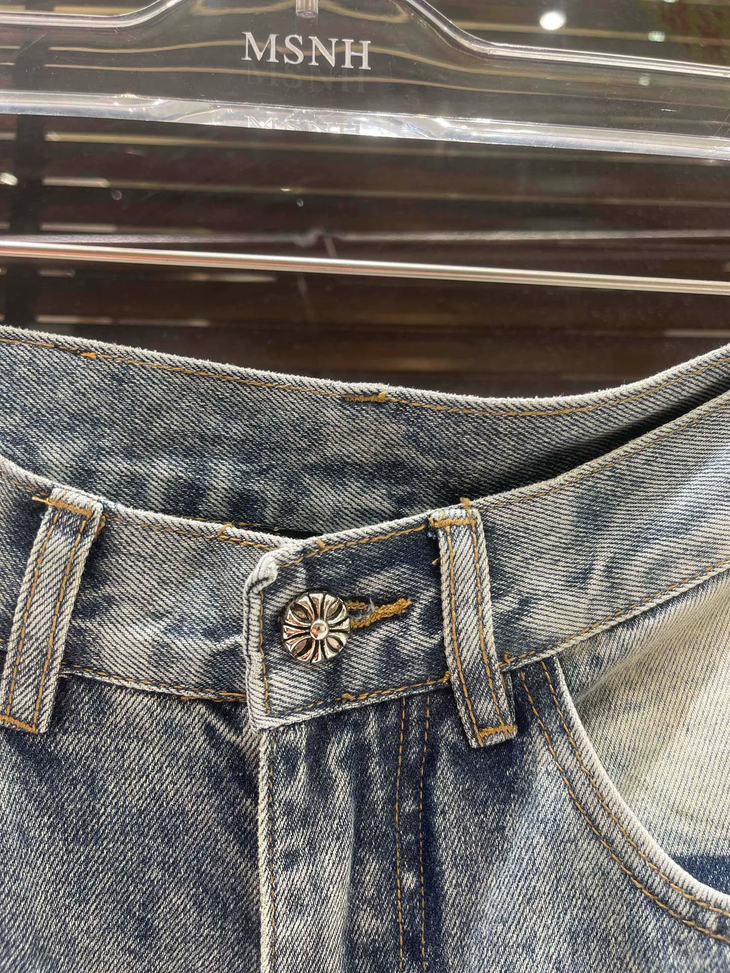 Джинсы Мужские Chrome Hearts 928668