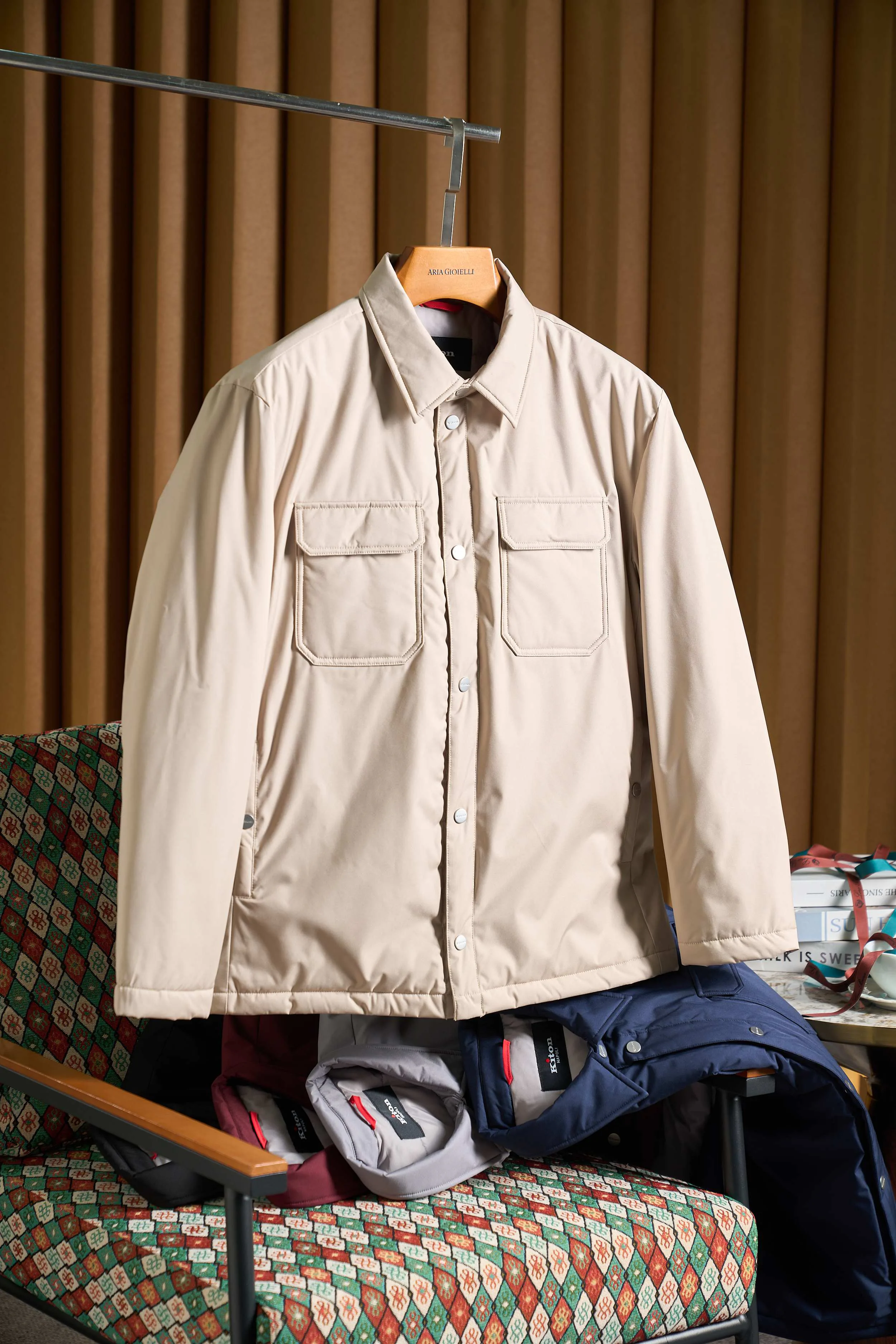 Куртки И Пуховики Мужские Kiton 282785