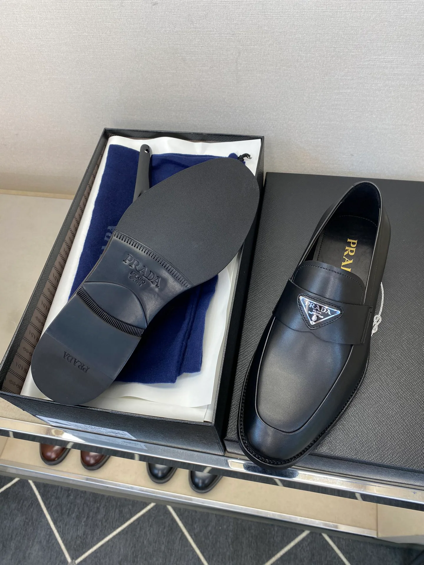 Лоферы И Туфли Мужские Prada 18079114