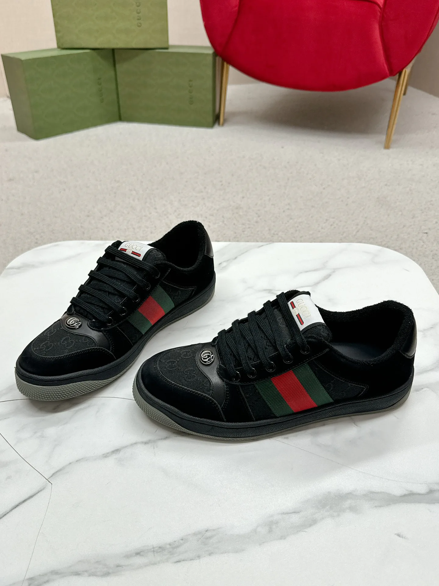 Кеды Женские Gucci 4784228