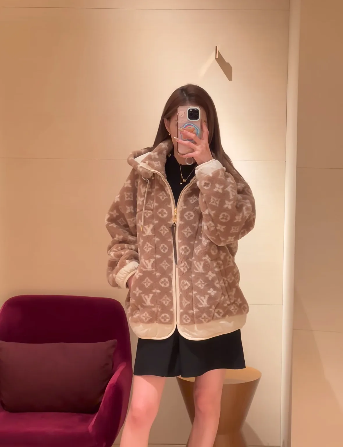 Куртки И Пуховики Женские Louis Vuitton 1110605