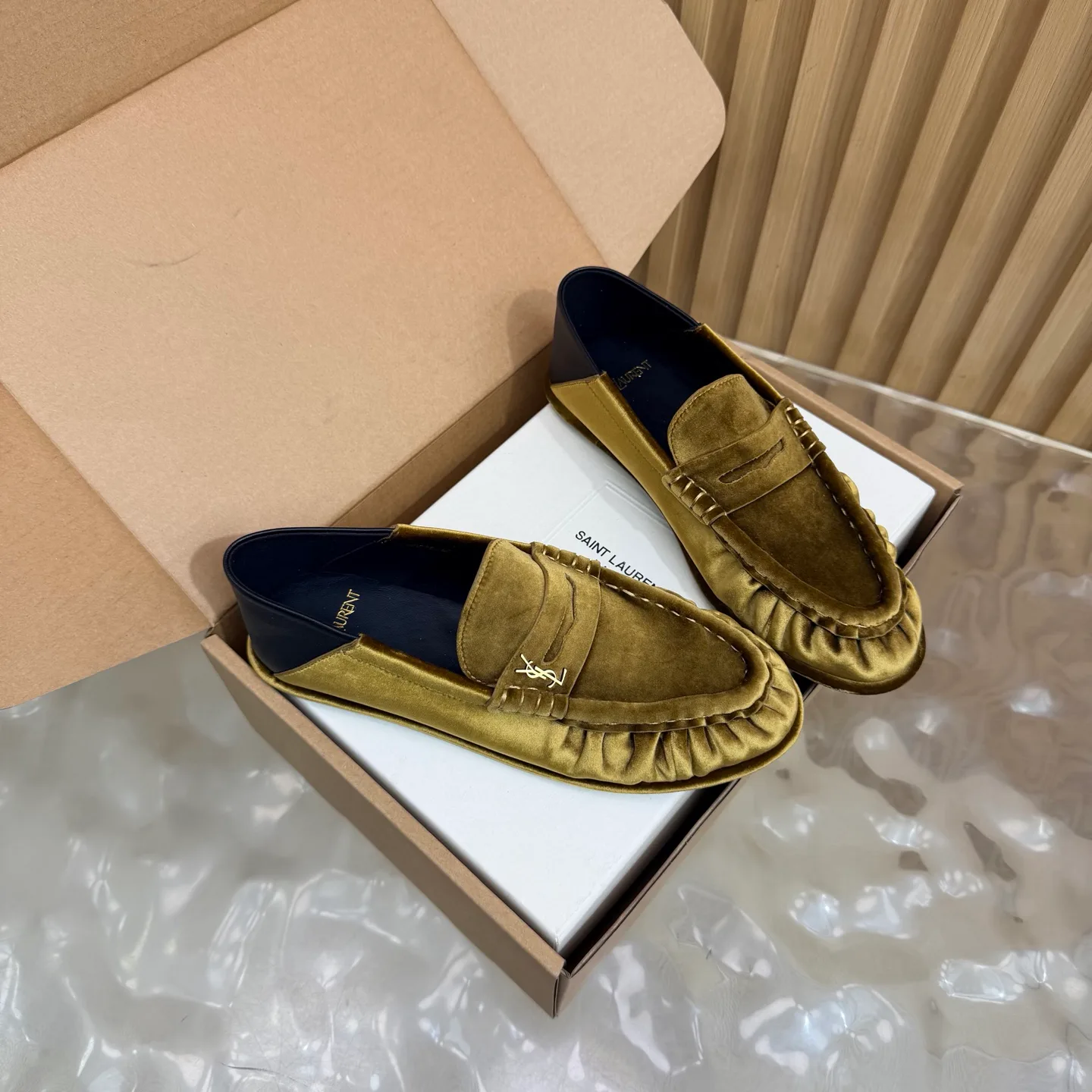 Лоферы И Мокасины Женские Saint Laurent 17926444