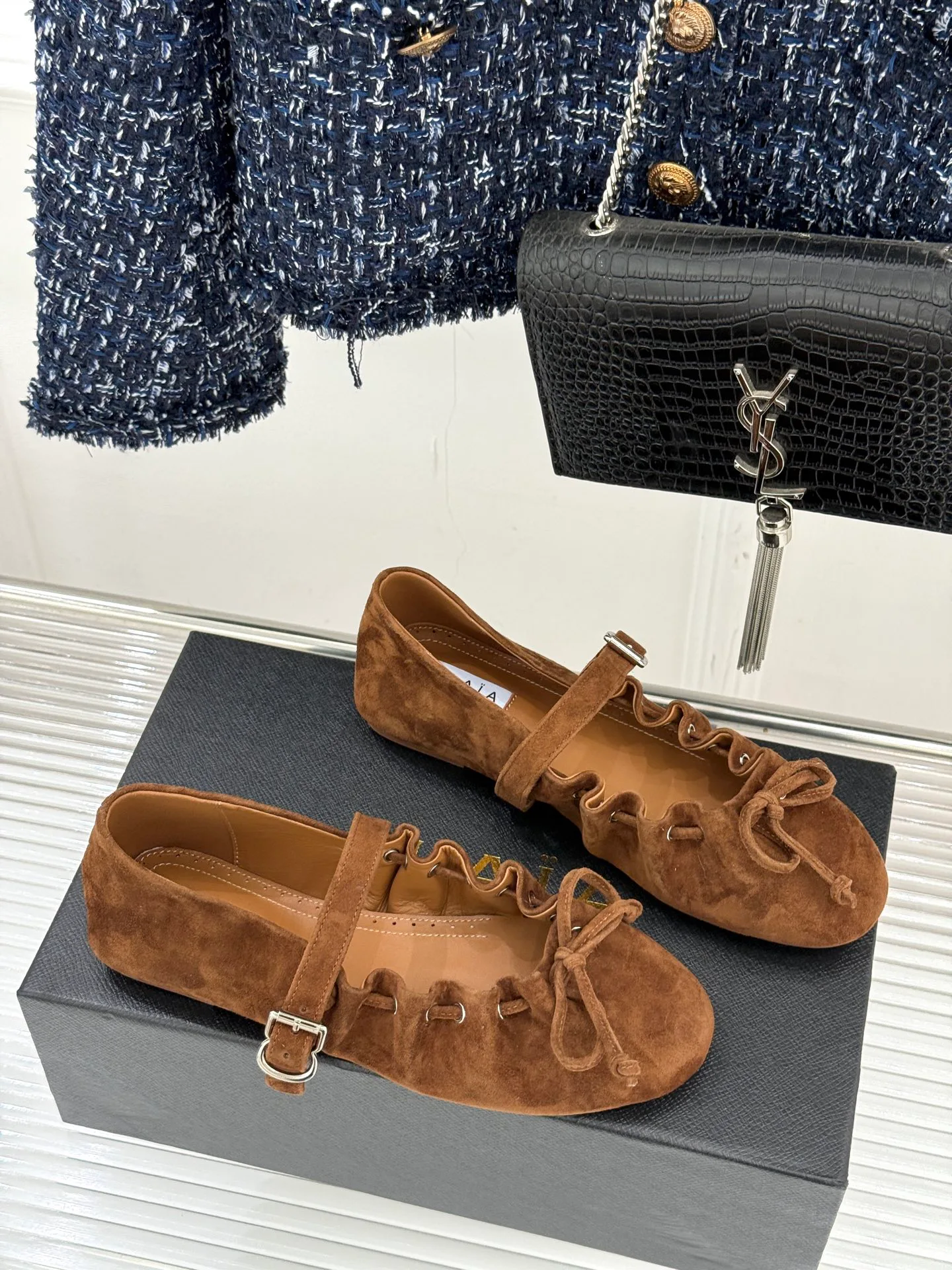 Балетки Женские Alaia 611171