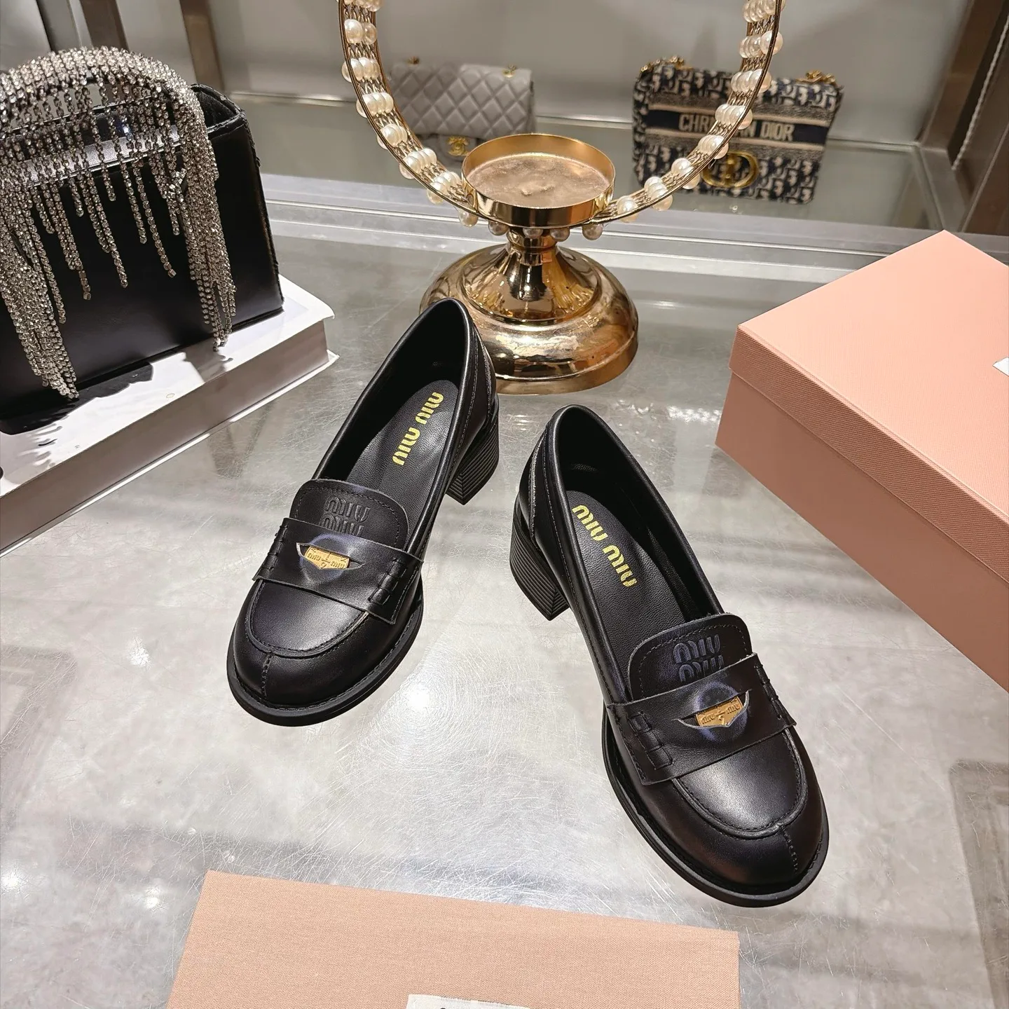 Лоферы И Мокасины Женские Miu Miu 19522028