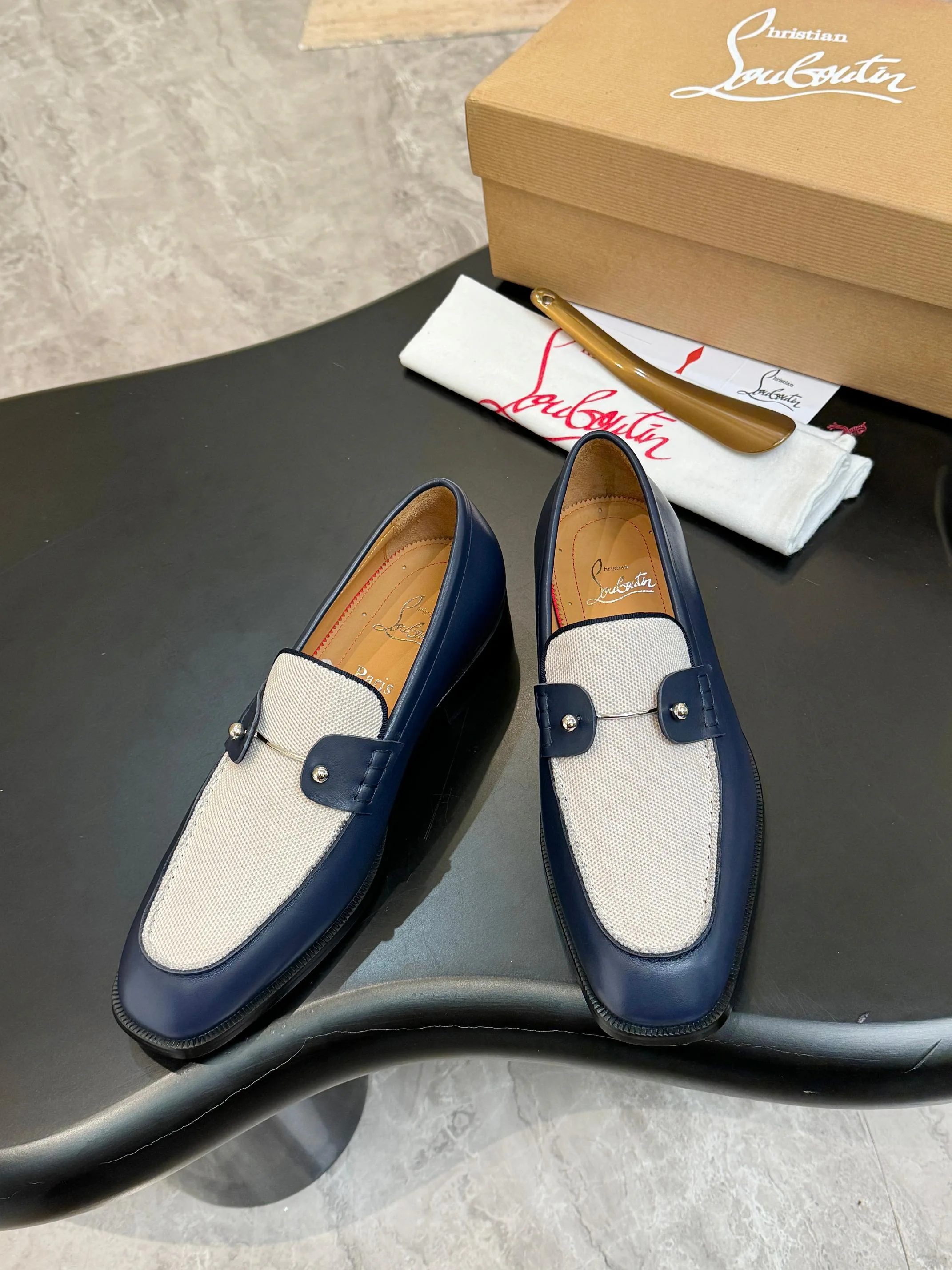 Лоферы И Туфли Мужские Christian Louboutin 18117275