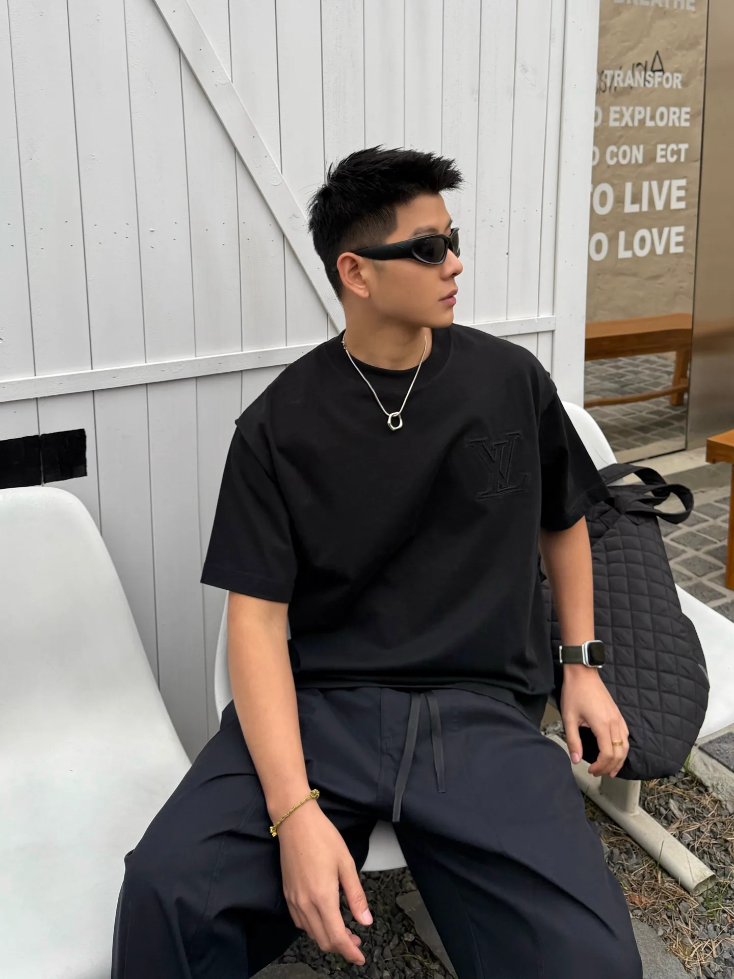 Футболки Мужские Louis Vuitton 13096