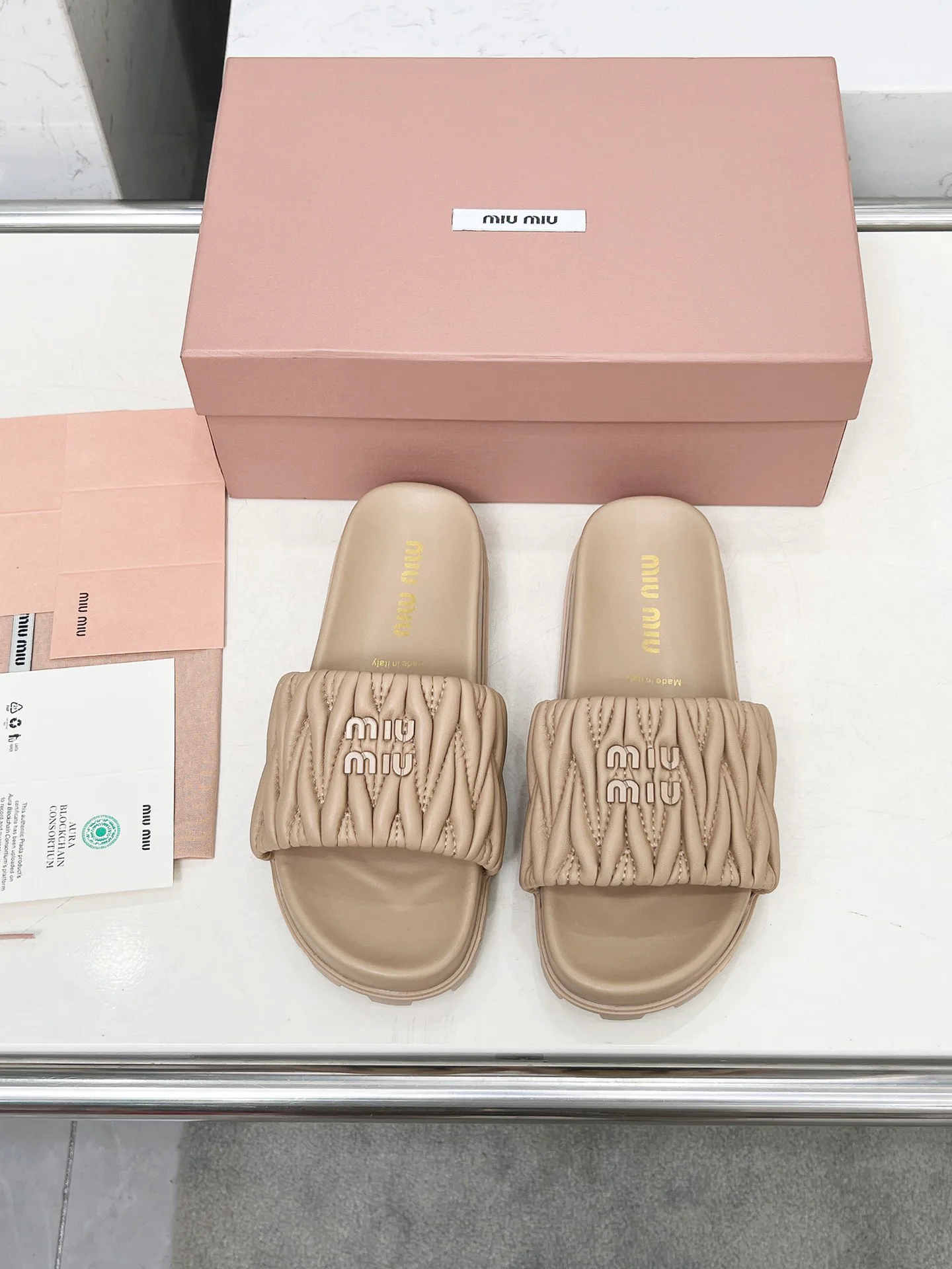Сандалии Женские Miu Miu 12156521