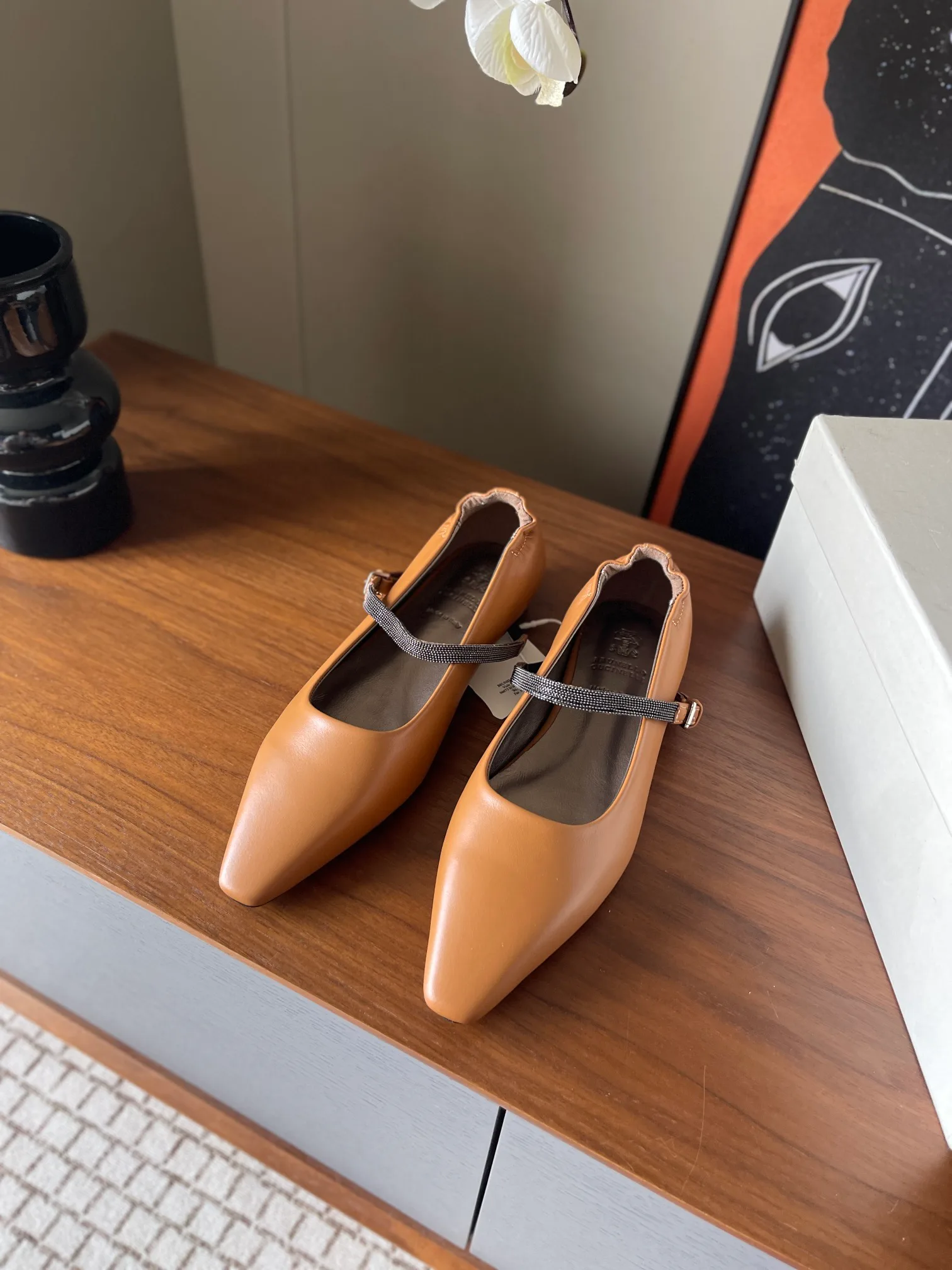 Балетки Женские Brunello Cucinelli 81061