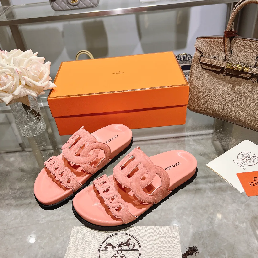 Шлепанцы Женские Hermes 19979