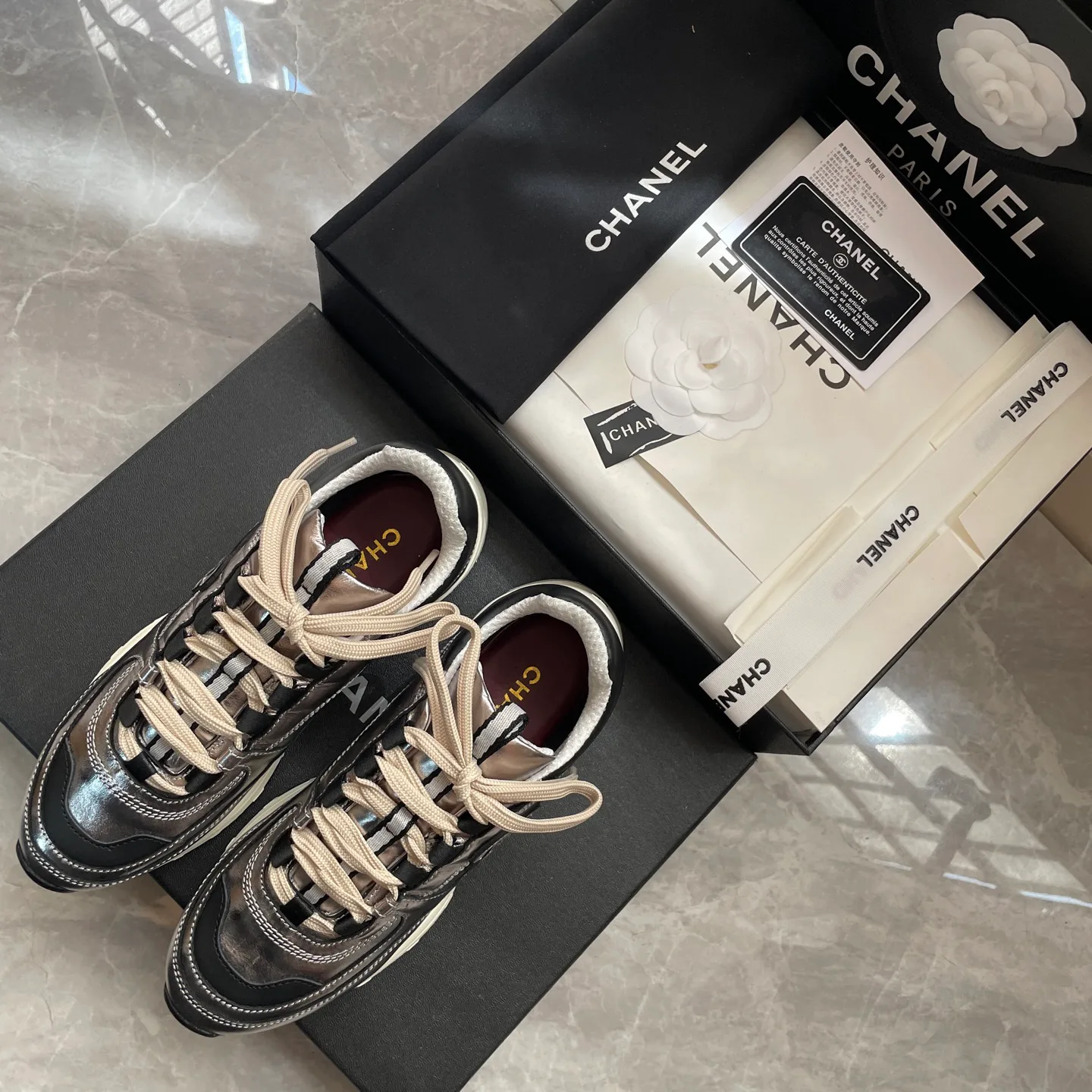 Кроссовки Женские Chanel 18850866