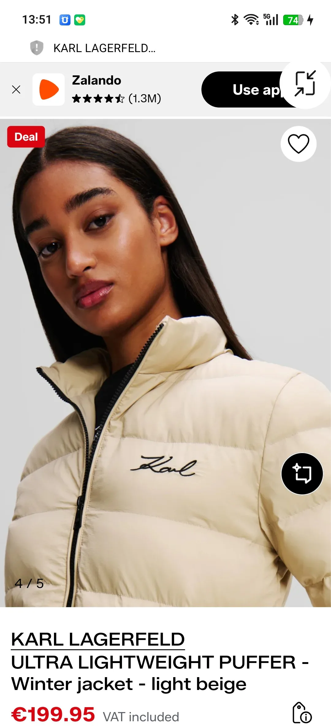 Куртки И Пуховики Женские Karl Lagerfeld 17961417