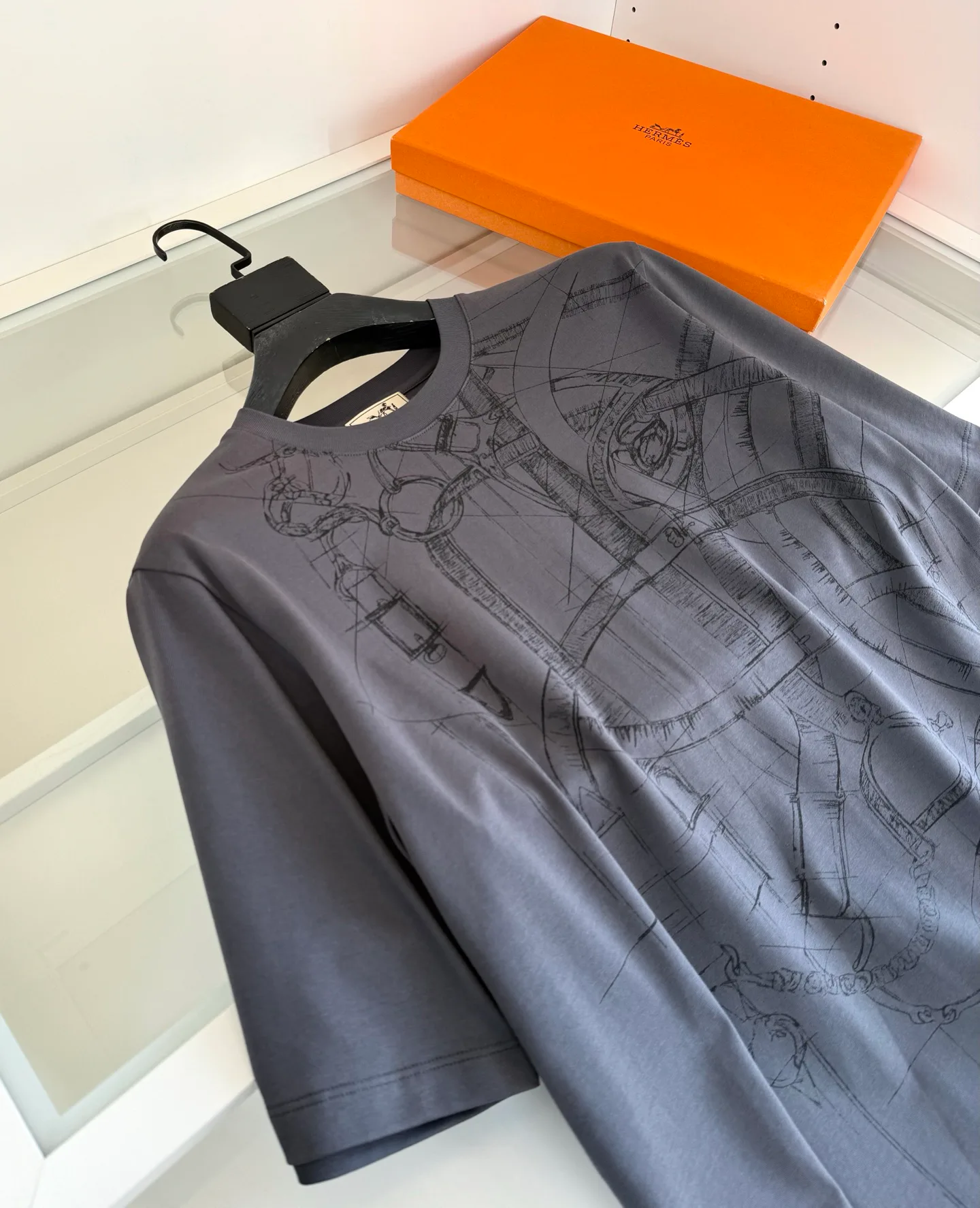 Футболки Мужские Hermes 9869606