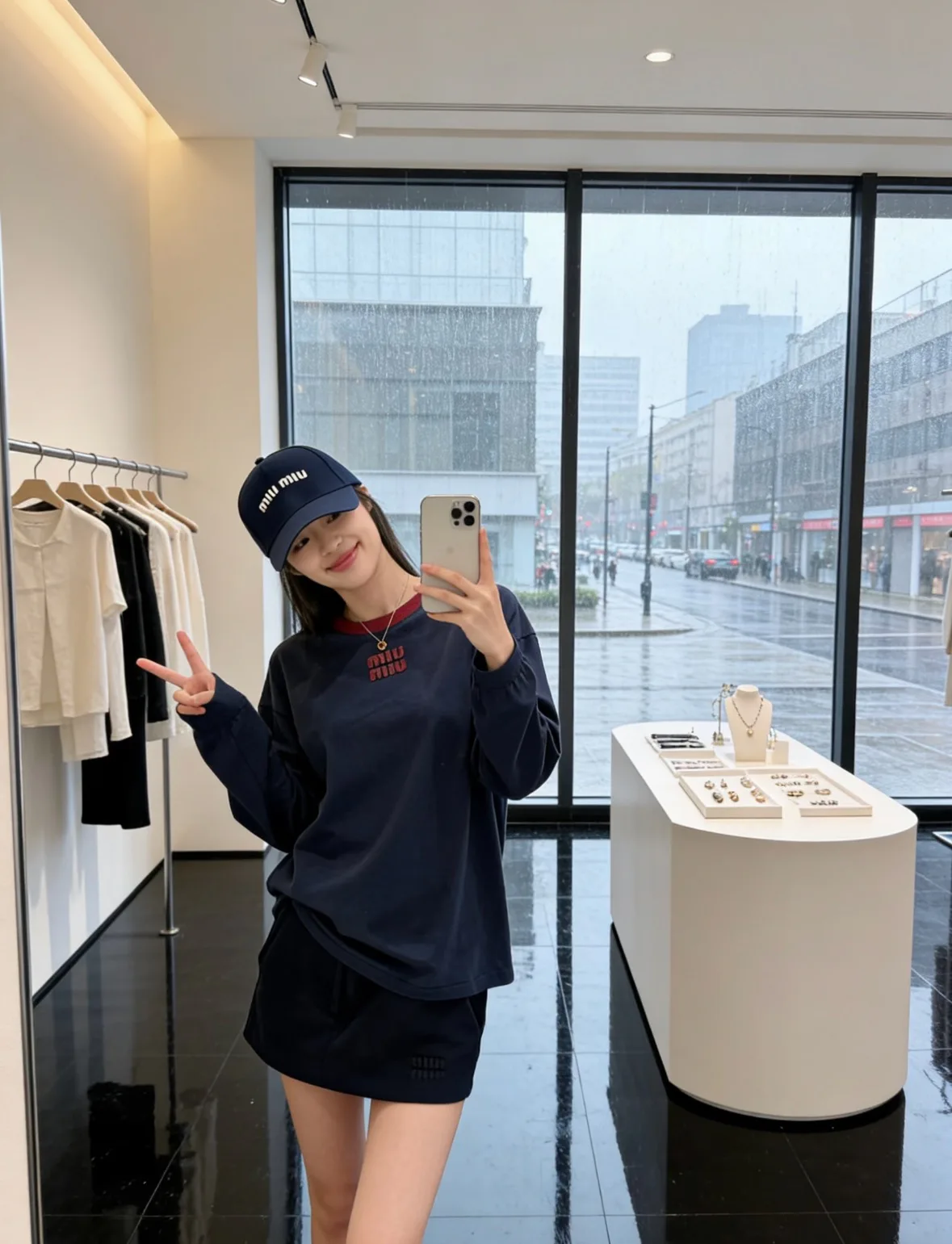 Лонгсливы Женские Miu Miu 11753487