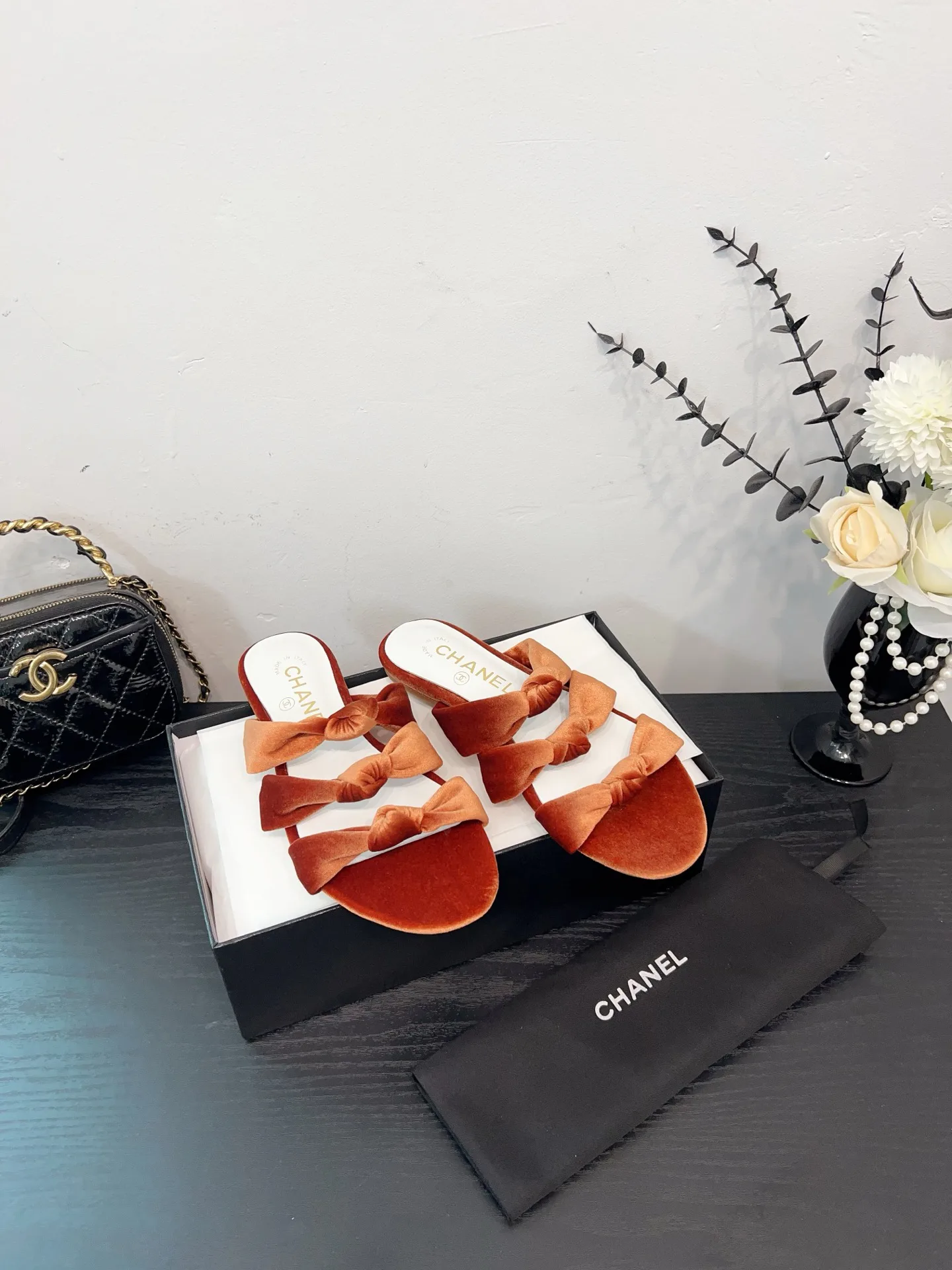 Шлепанцы Женские Chanel 35723