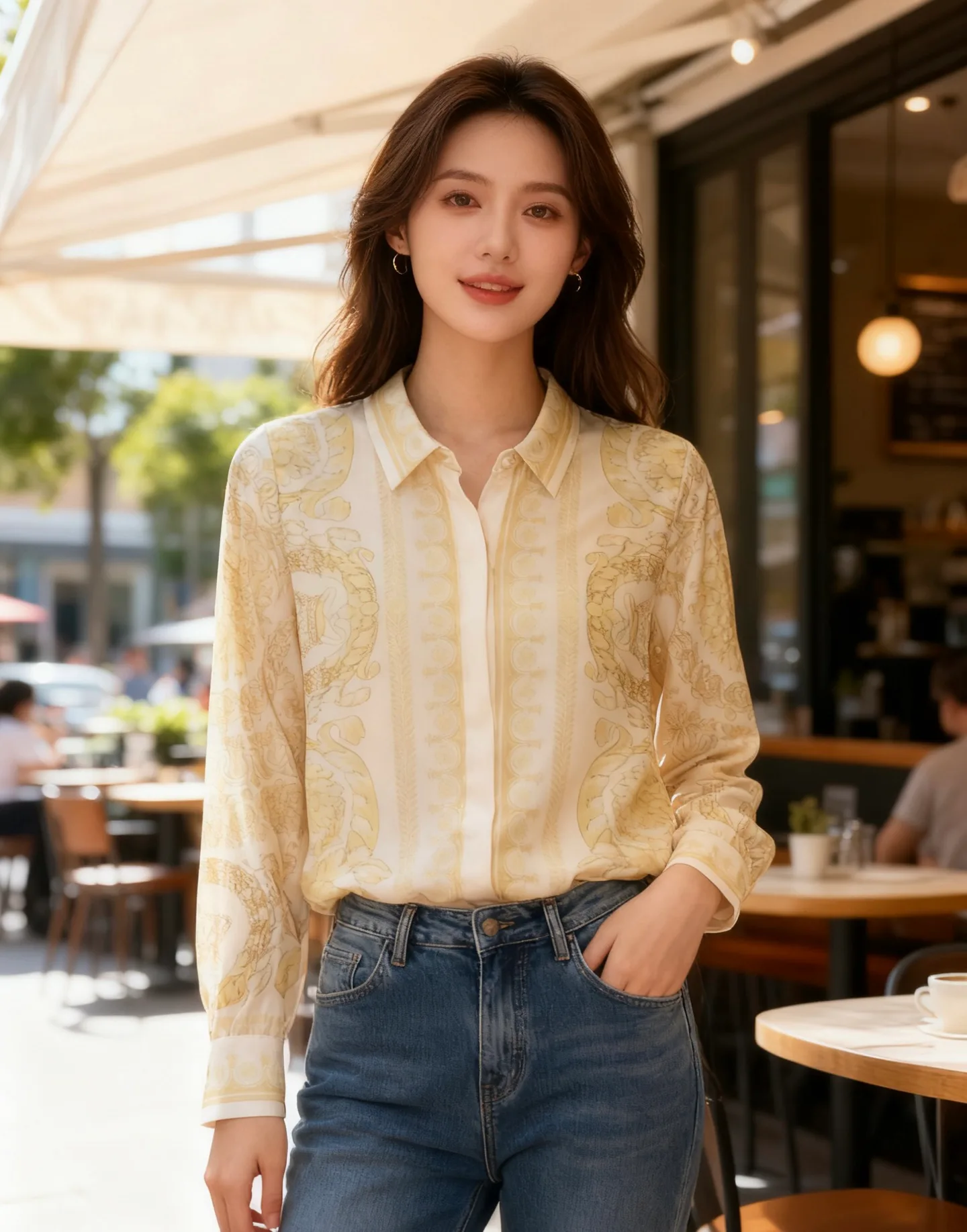 Рубашки Женские Versace 1565148