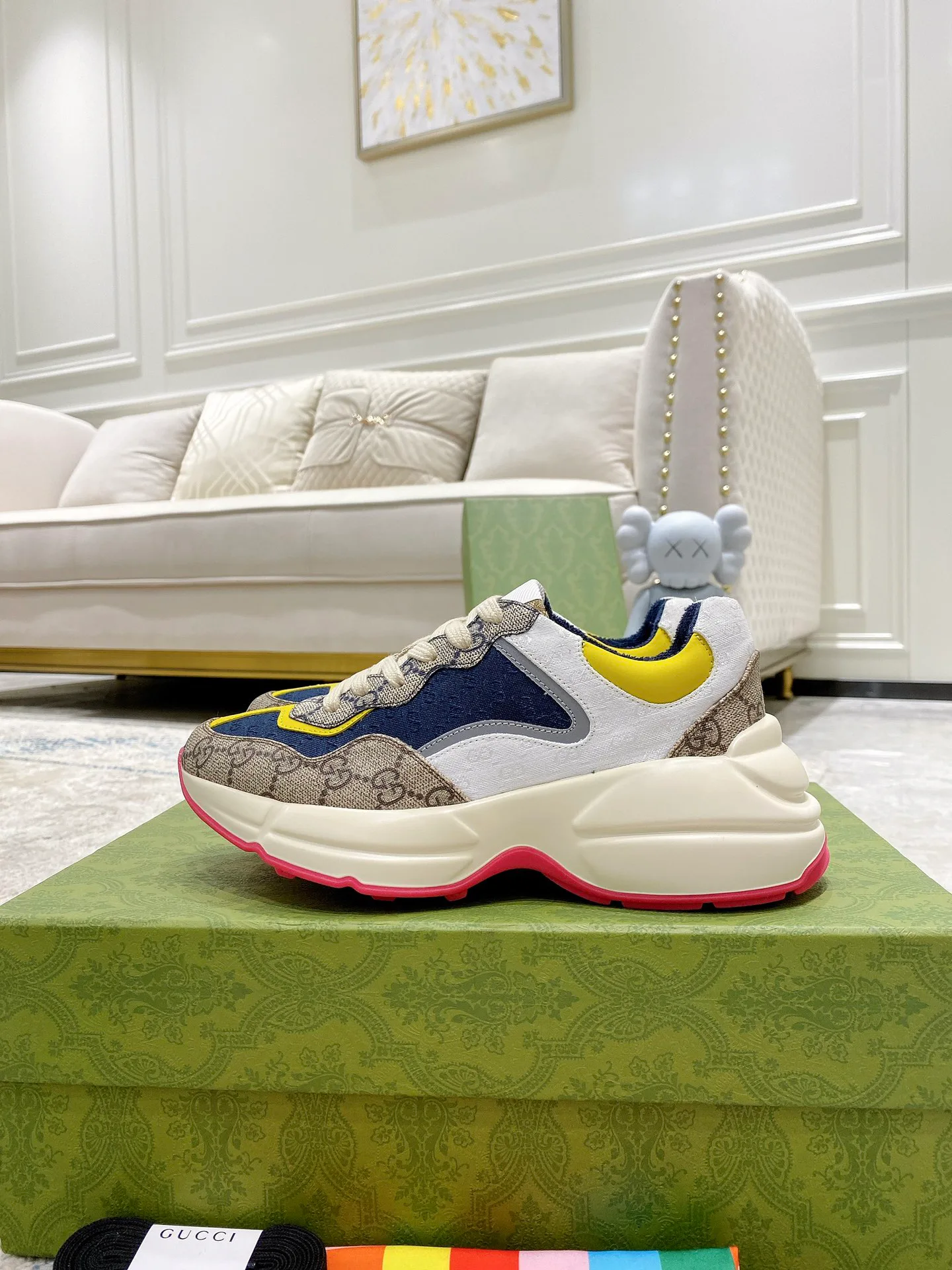 Кроссовки Женские Gucci 375817