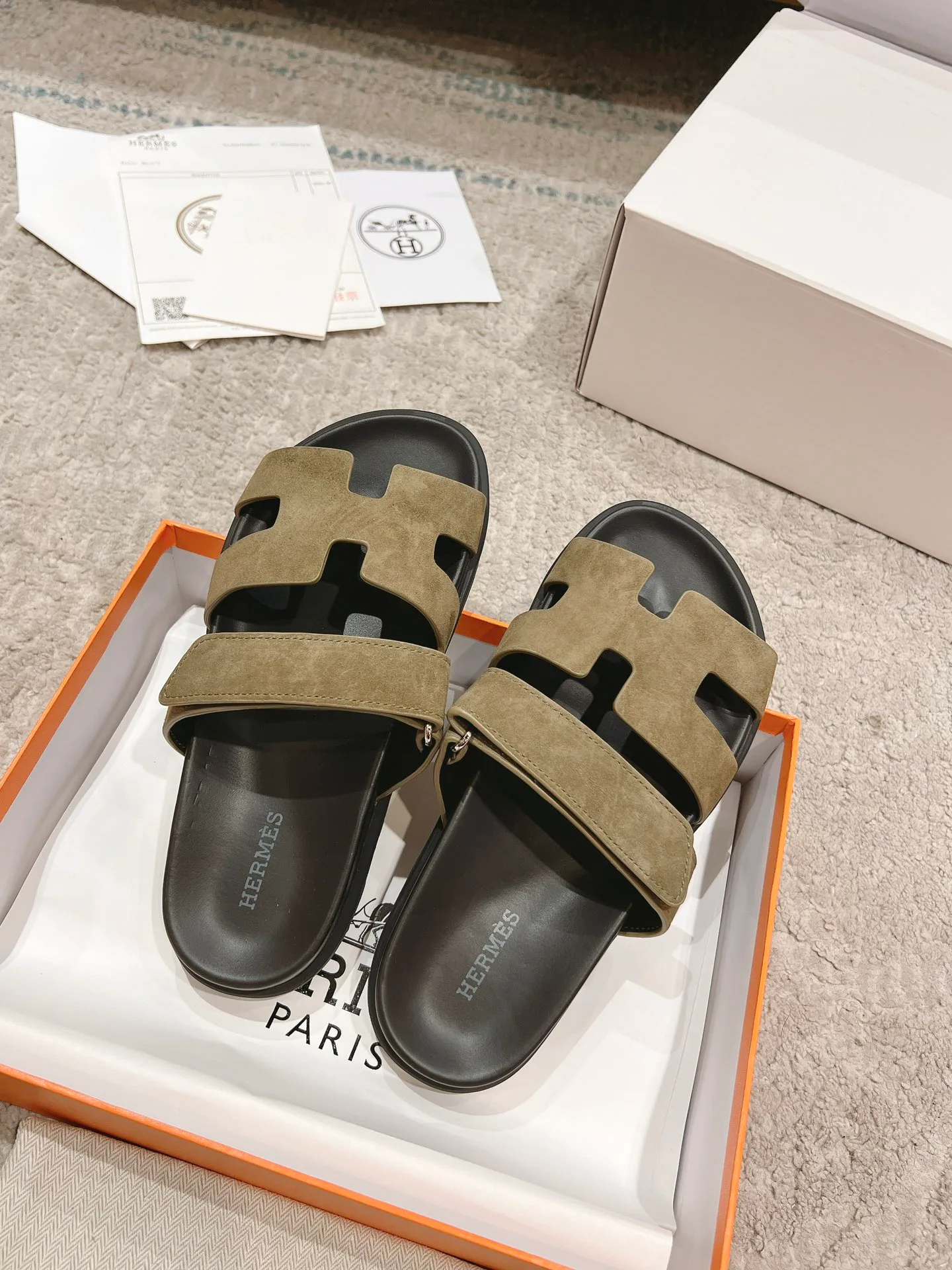 Шлепанцы Женские Hermes 12874722