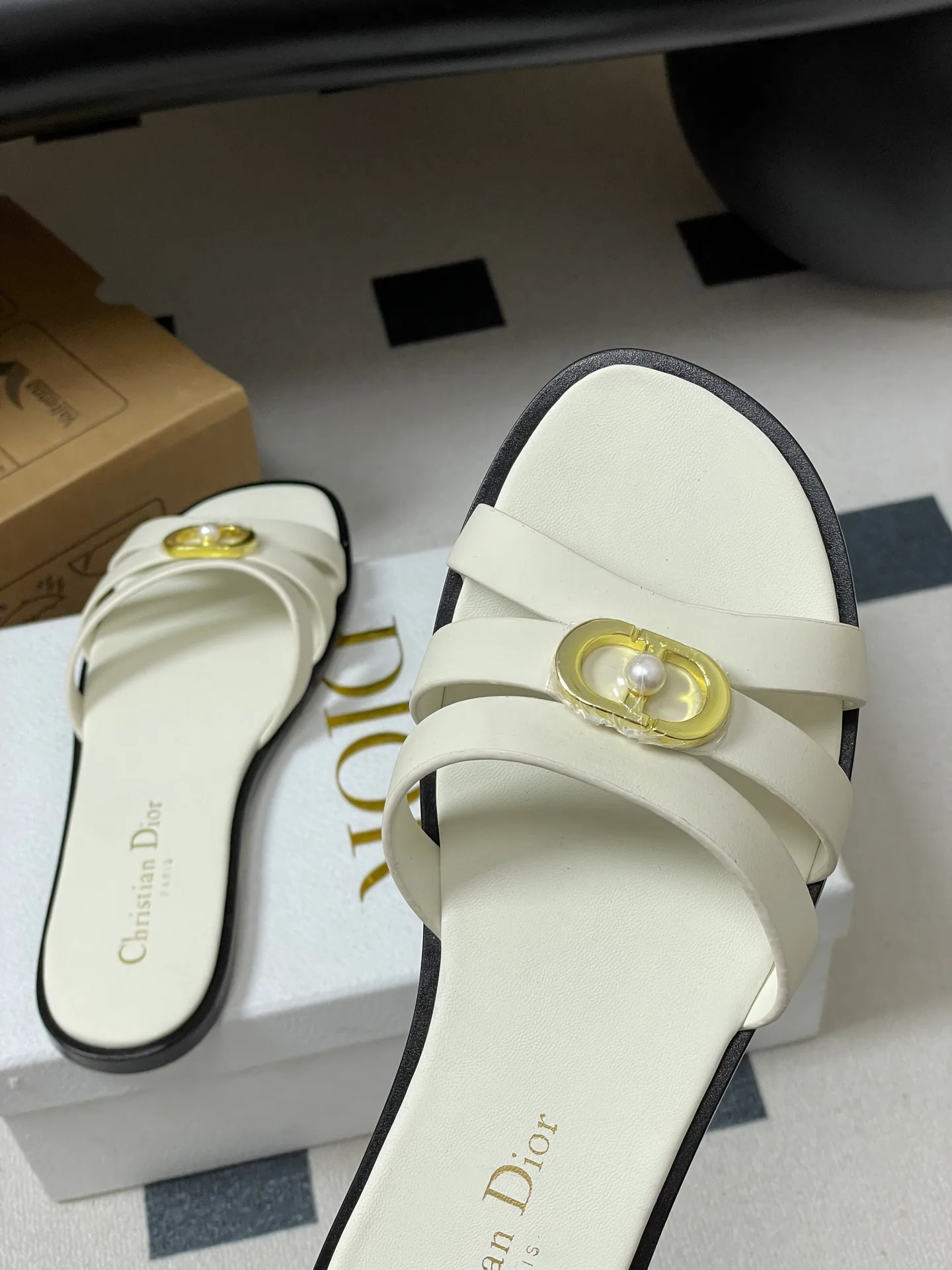 Шлепанцы Женские Christian Dior 300688