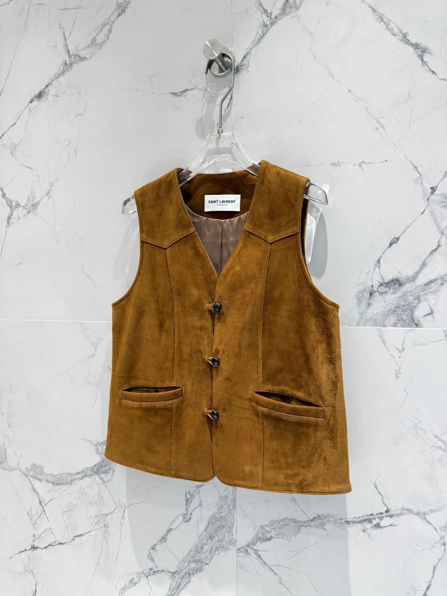 Кожаные Куртки И Дублёнки Женские Saint Laurent 11700507