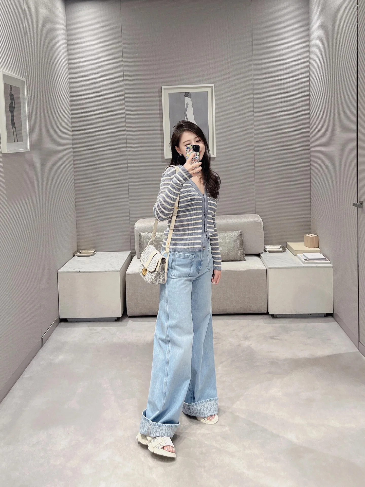 Джинсы Женские Christian Dior 395047