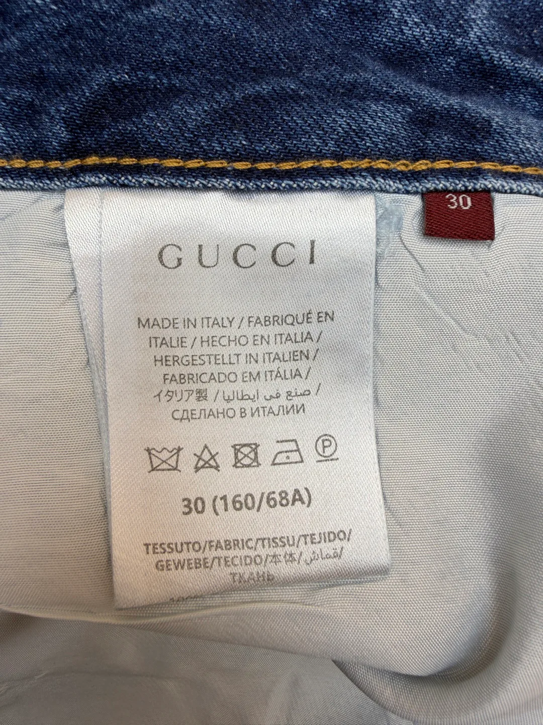 Джинсы Мужские Gucci 6114454