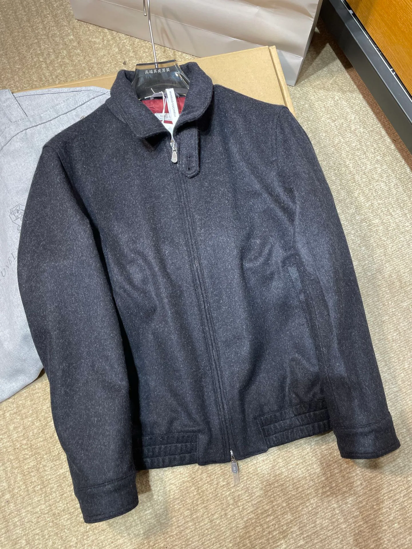 Куртки И Пуховики Мужские Brunello Cucinelli 386339