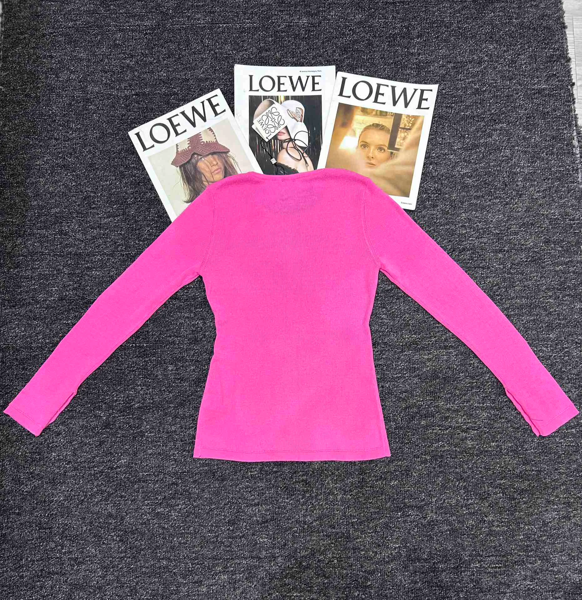 Лонгсливы Женские Loewe 7261