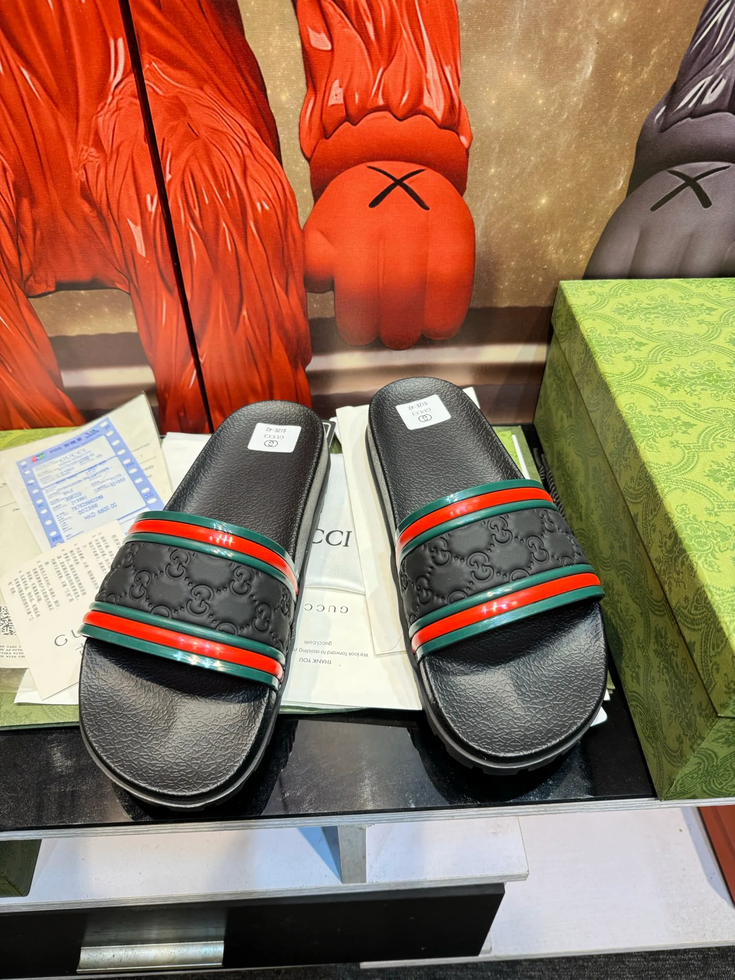 Шлепанцы Женские Gucci 10199422