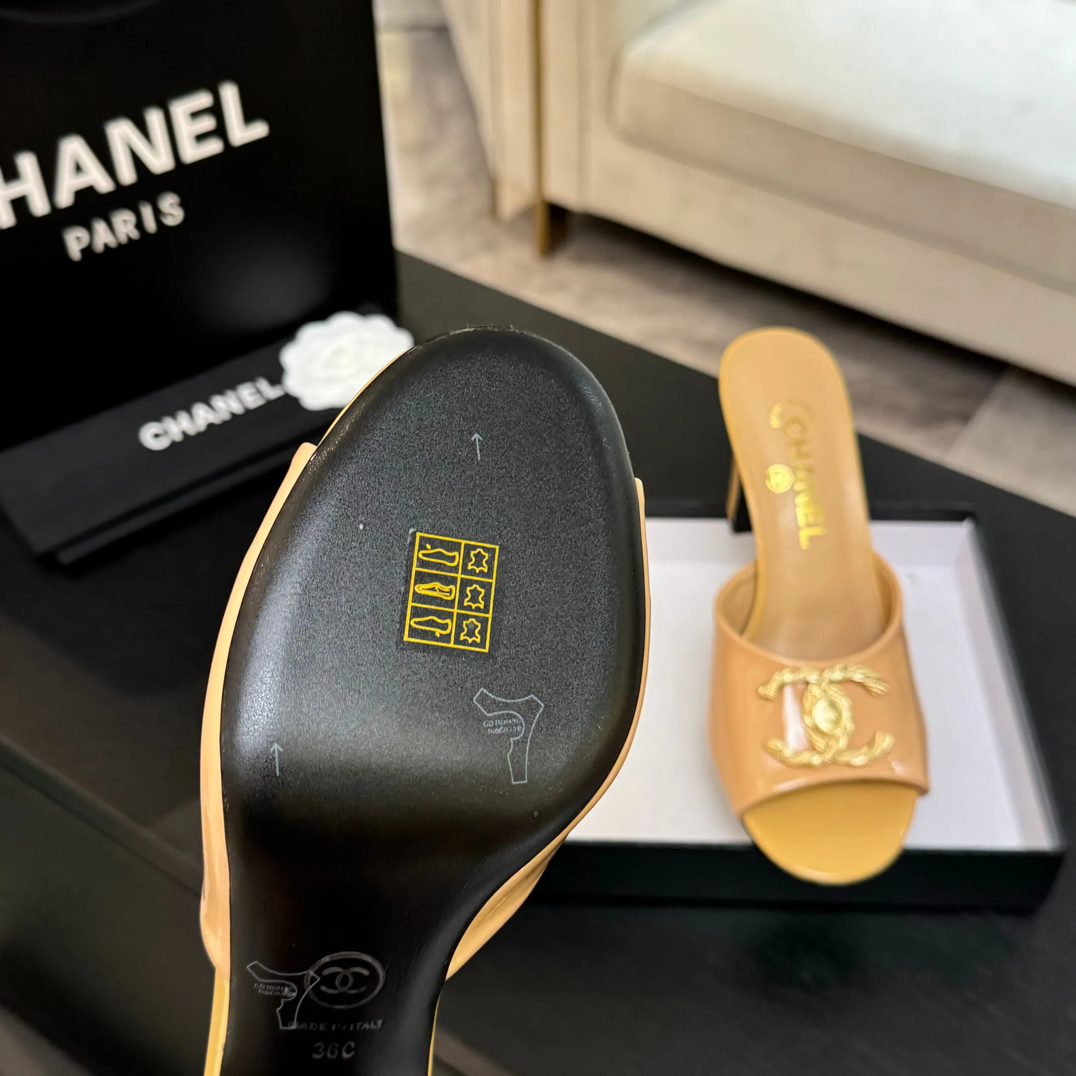 Босоножки Женские Chanel 1883512