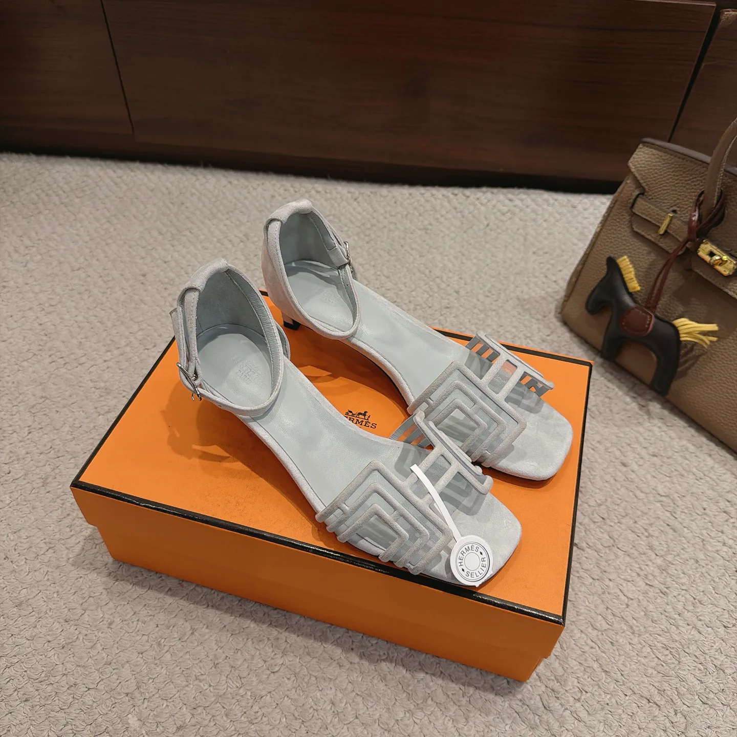 Босоножки Женские Hermes 17787145