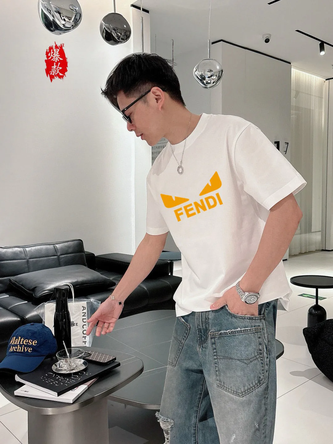 Футболки Мужские Fendi 11411422