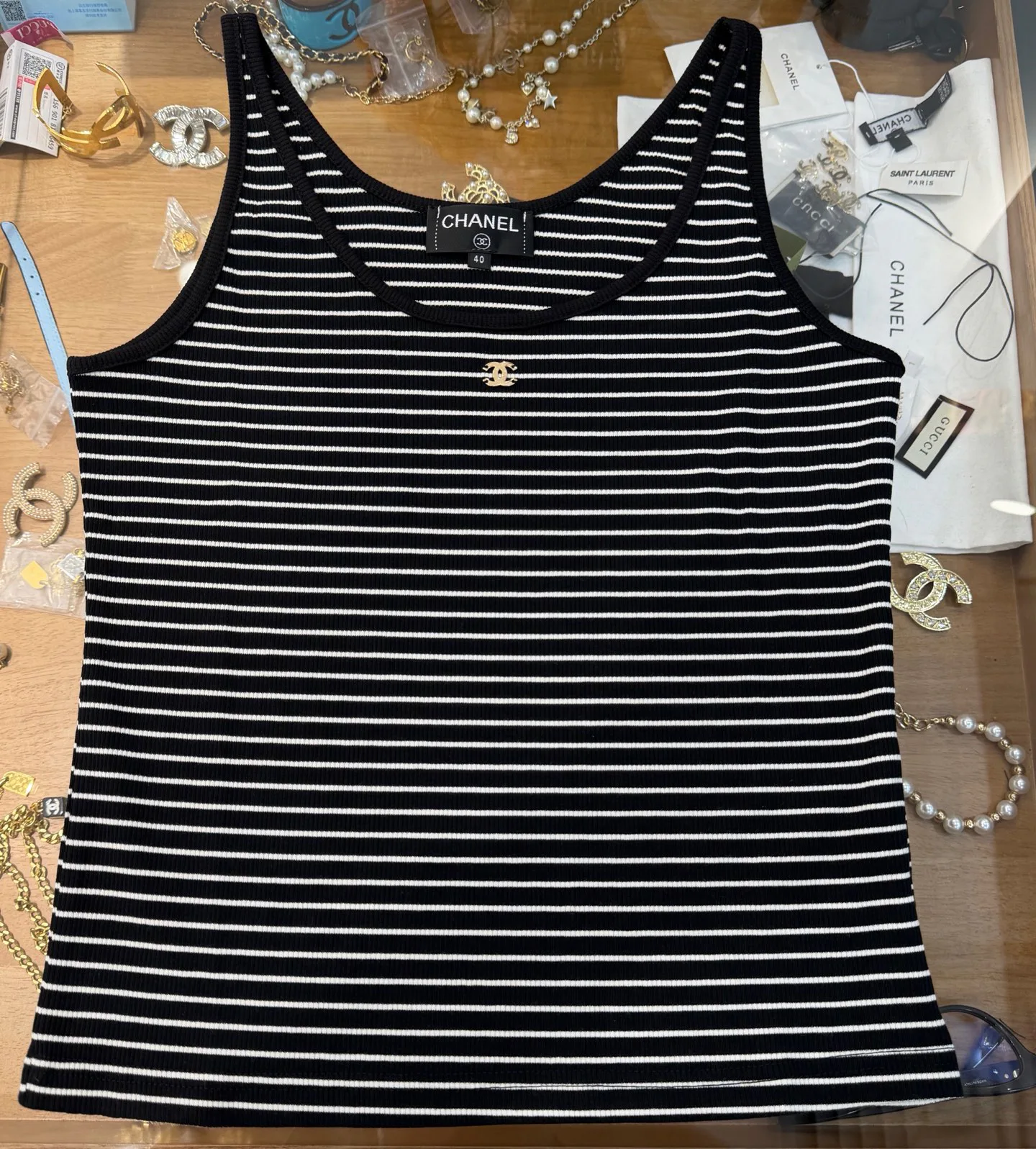 Топы Женские Chanel 11591296