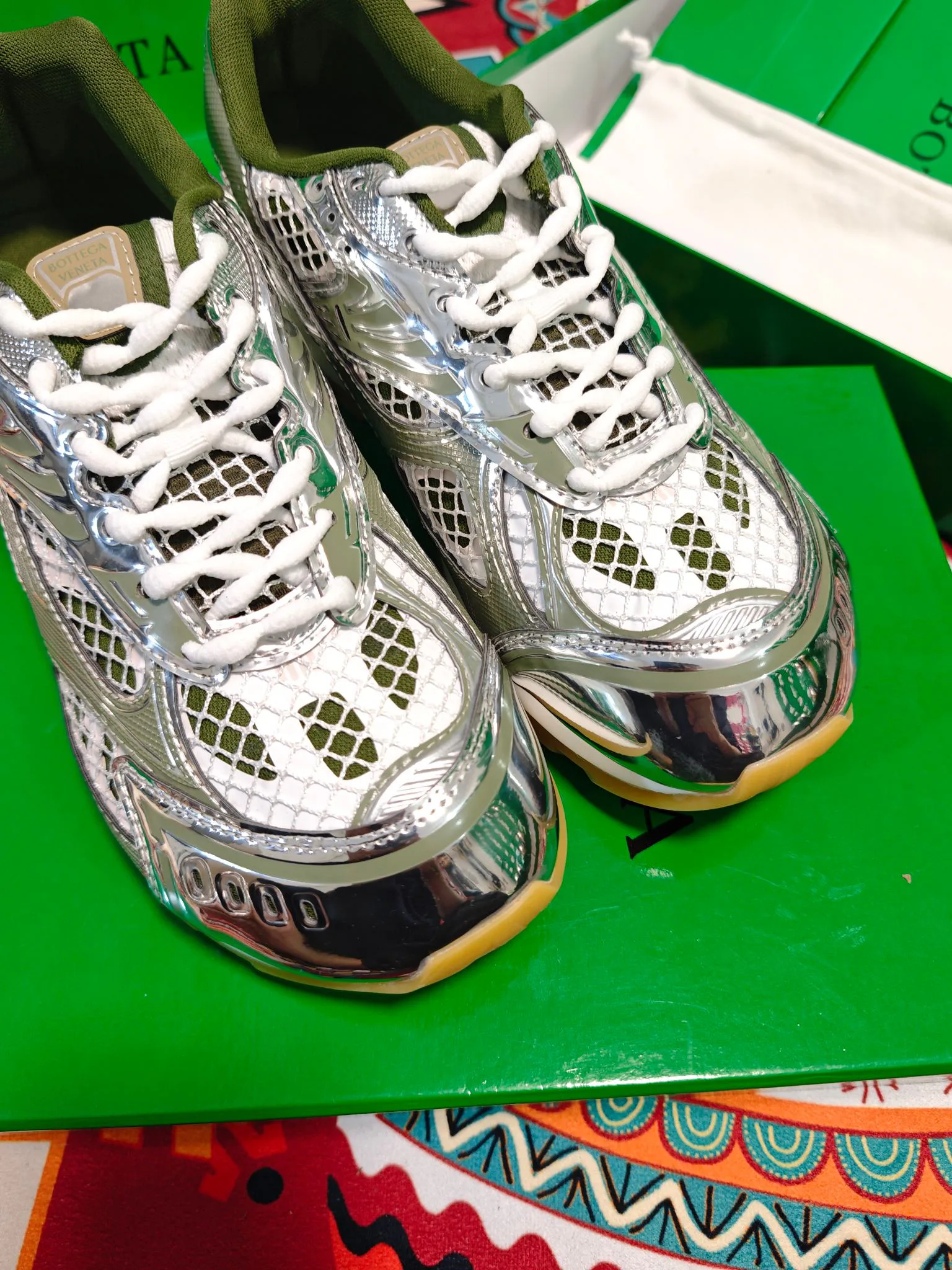 Кроссовки Мужские Bottega Veneta 651210