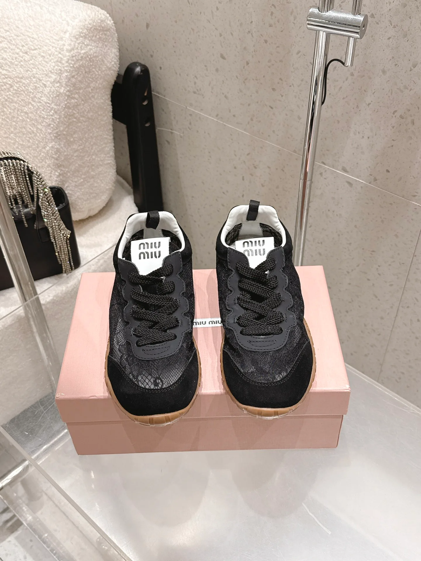 Кроссовки Женские Miu Miu 12959947