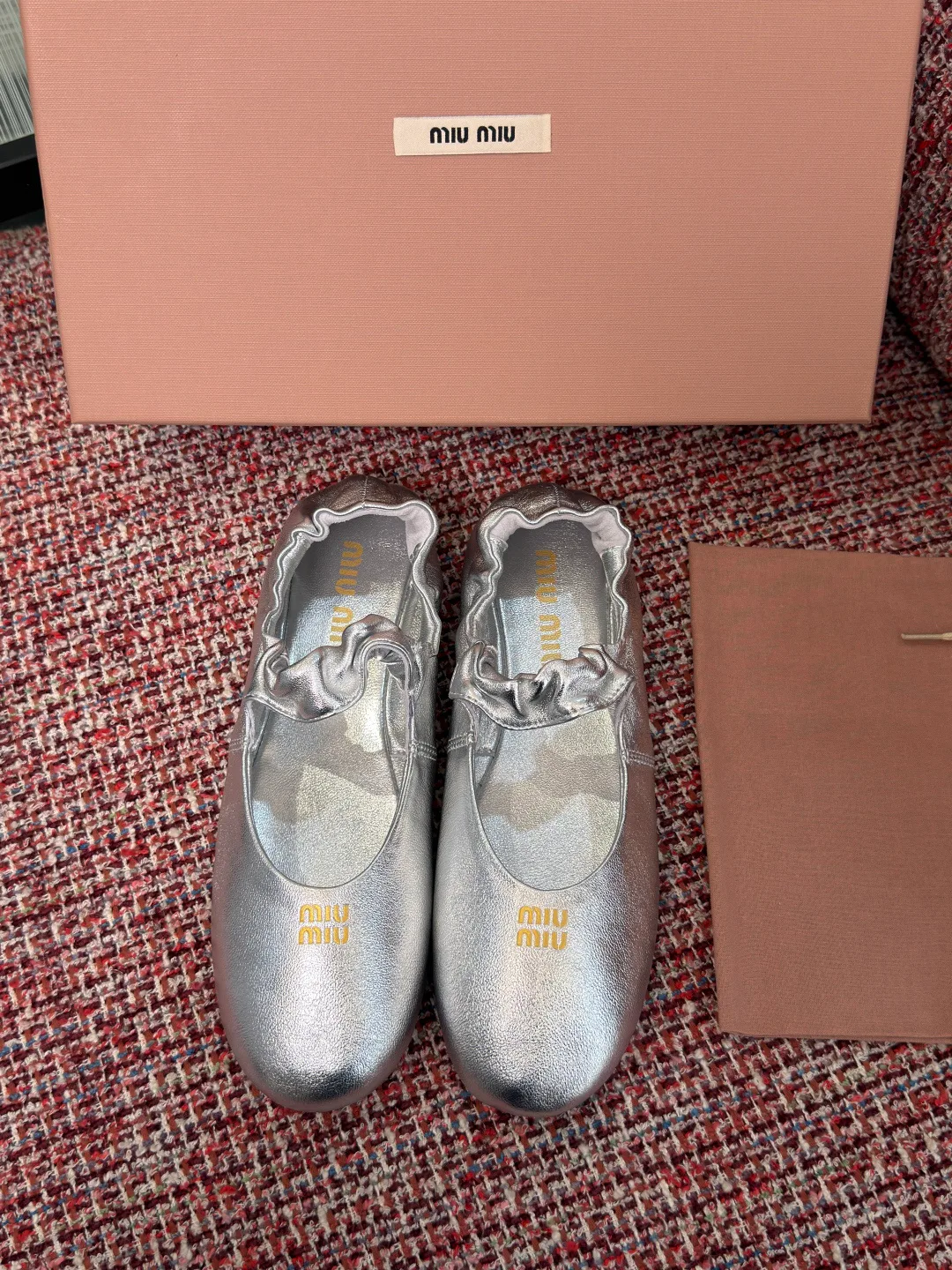 Балетки Женские Miu Miu 13359902
