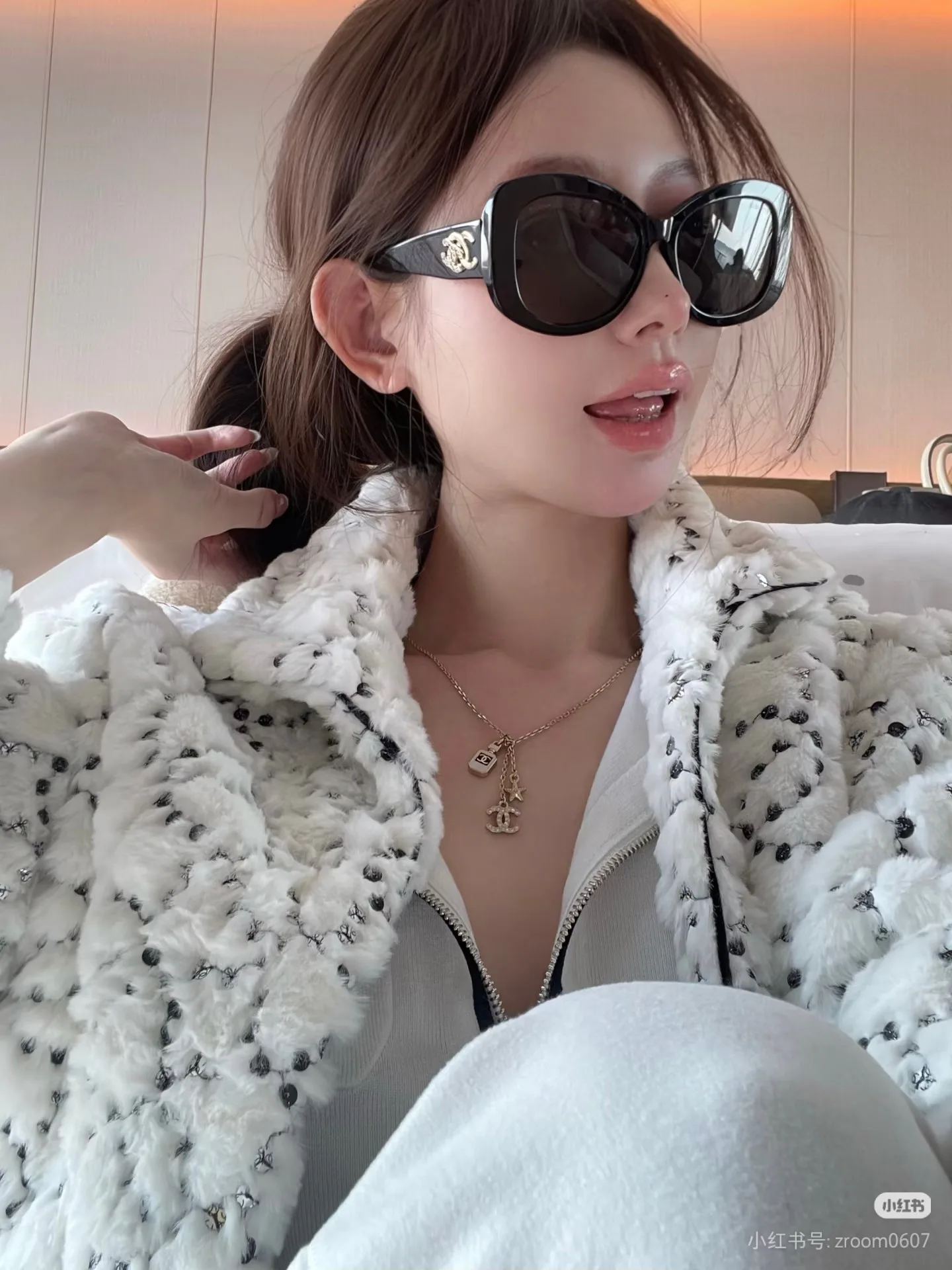 Куртки И Пуховики Женские Chanel 1846426