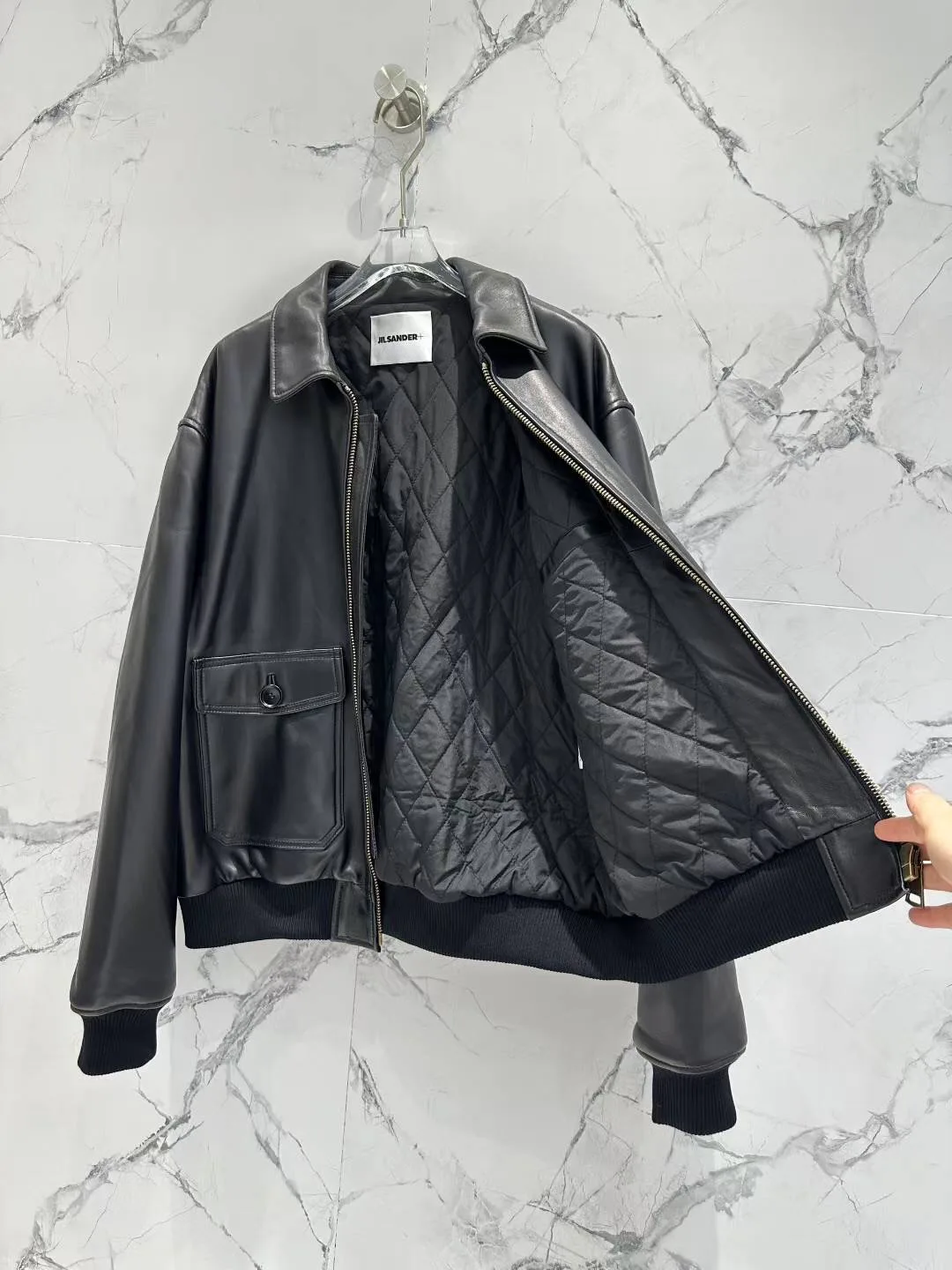 Кожаные Куртки И Дублёнки Женские Jil Sander 11700440