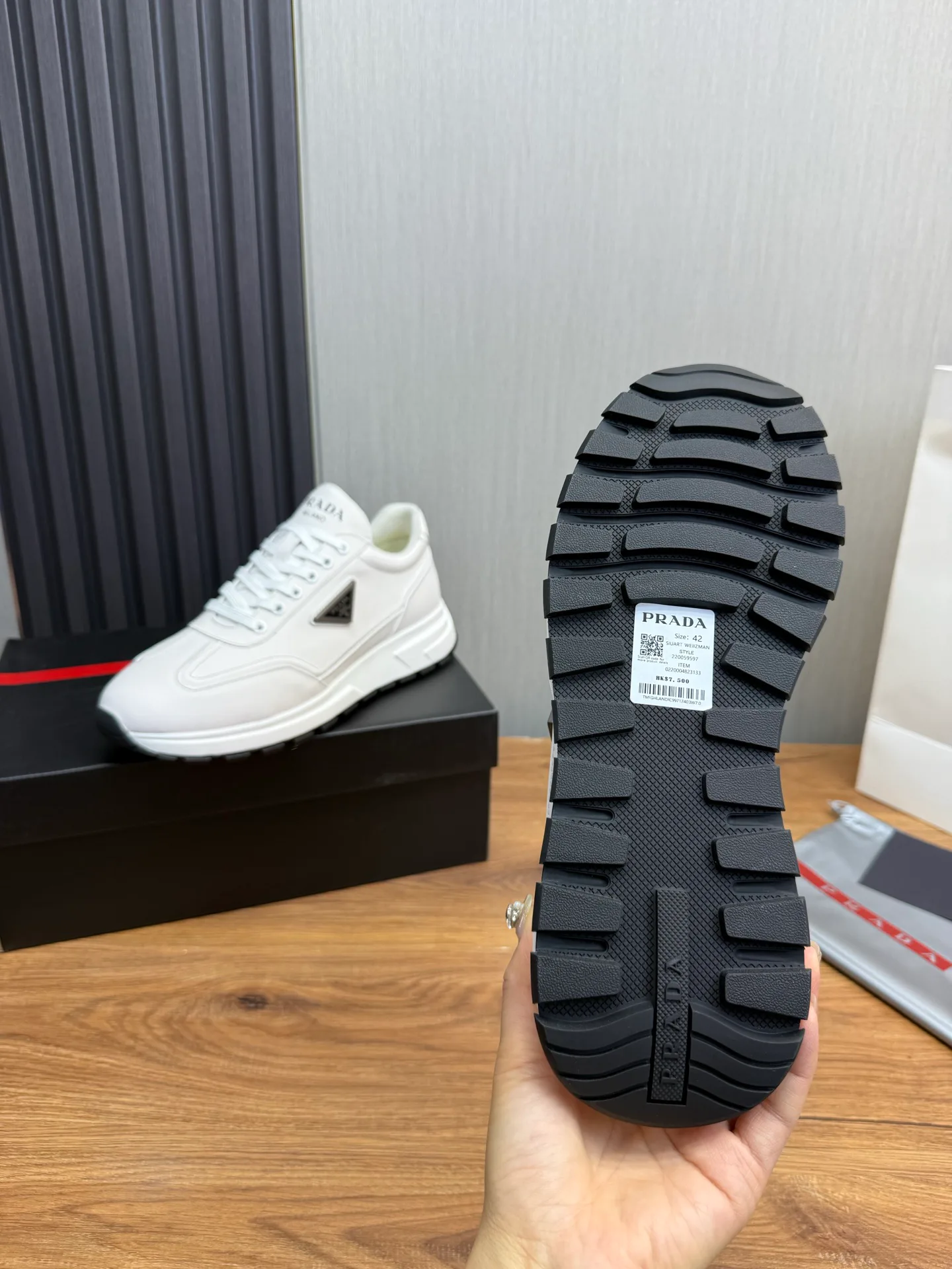 Кроссовки Мужские Prada 1261602